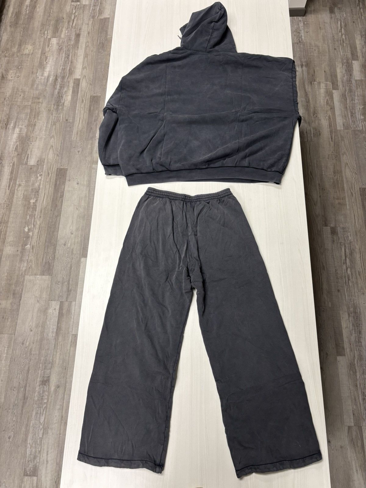 Balenciaga × Kanye West × Yeezy YZY x GAP Poetic Black Hoodie & Sweatpants Size US XXL / EU 58 / 5 - 3 Thumbnail