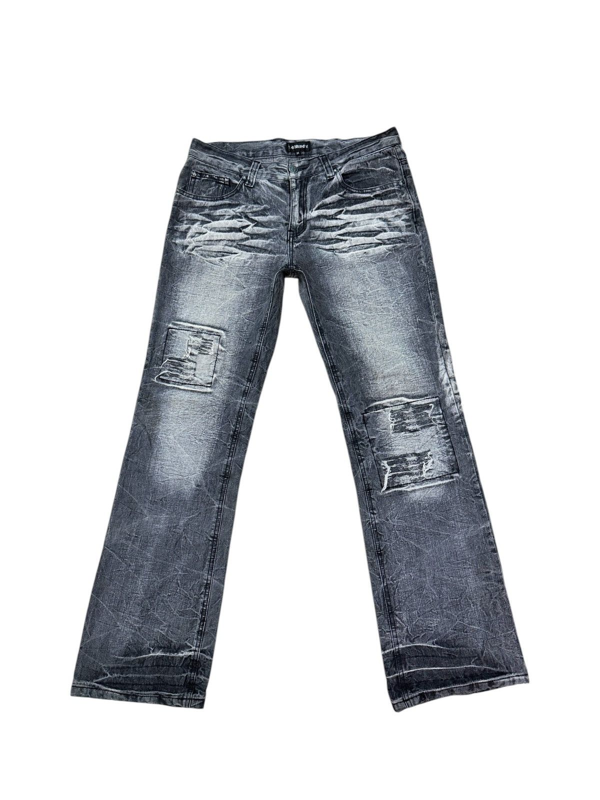 【LOWBOX】 Damage Design Denim Men's LOWBOX Denim | Grailed
