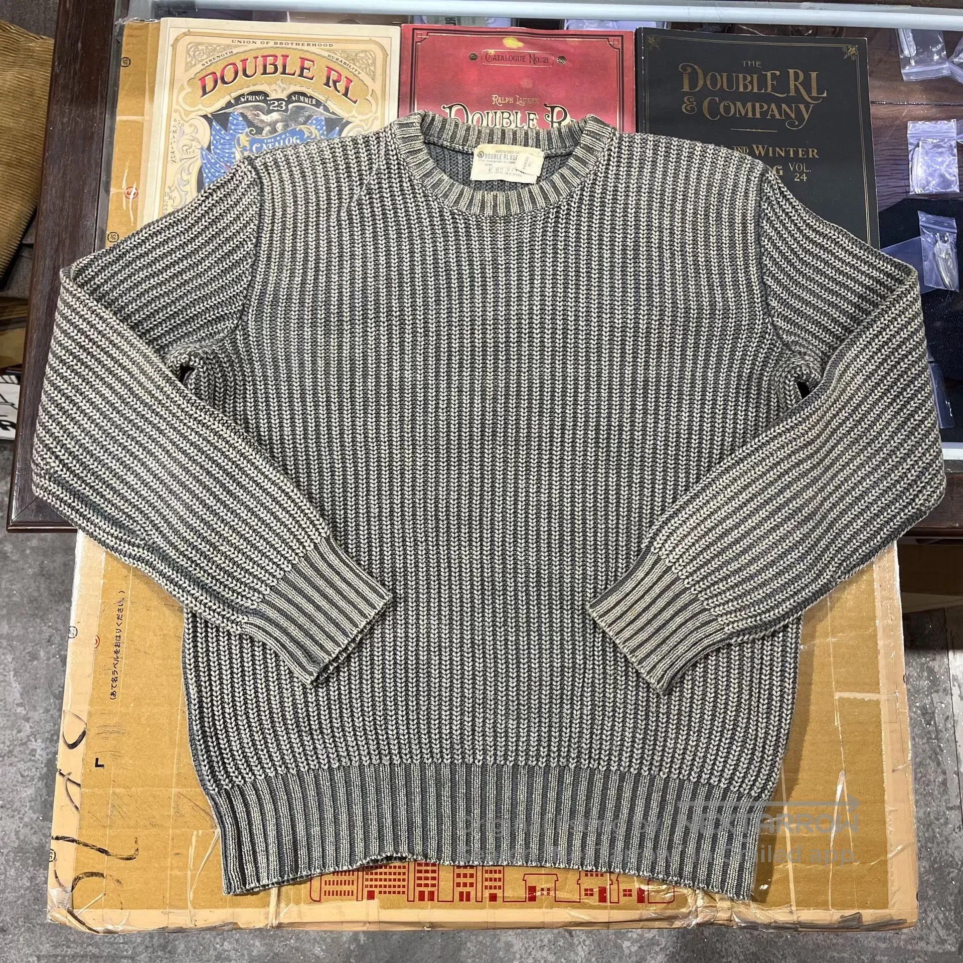 RRL Knitted Sweater by Ralph Lauren.