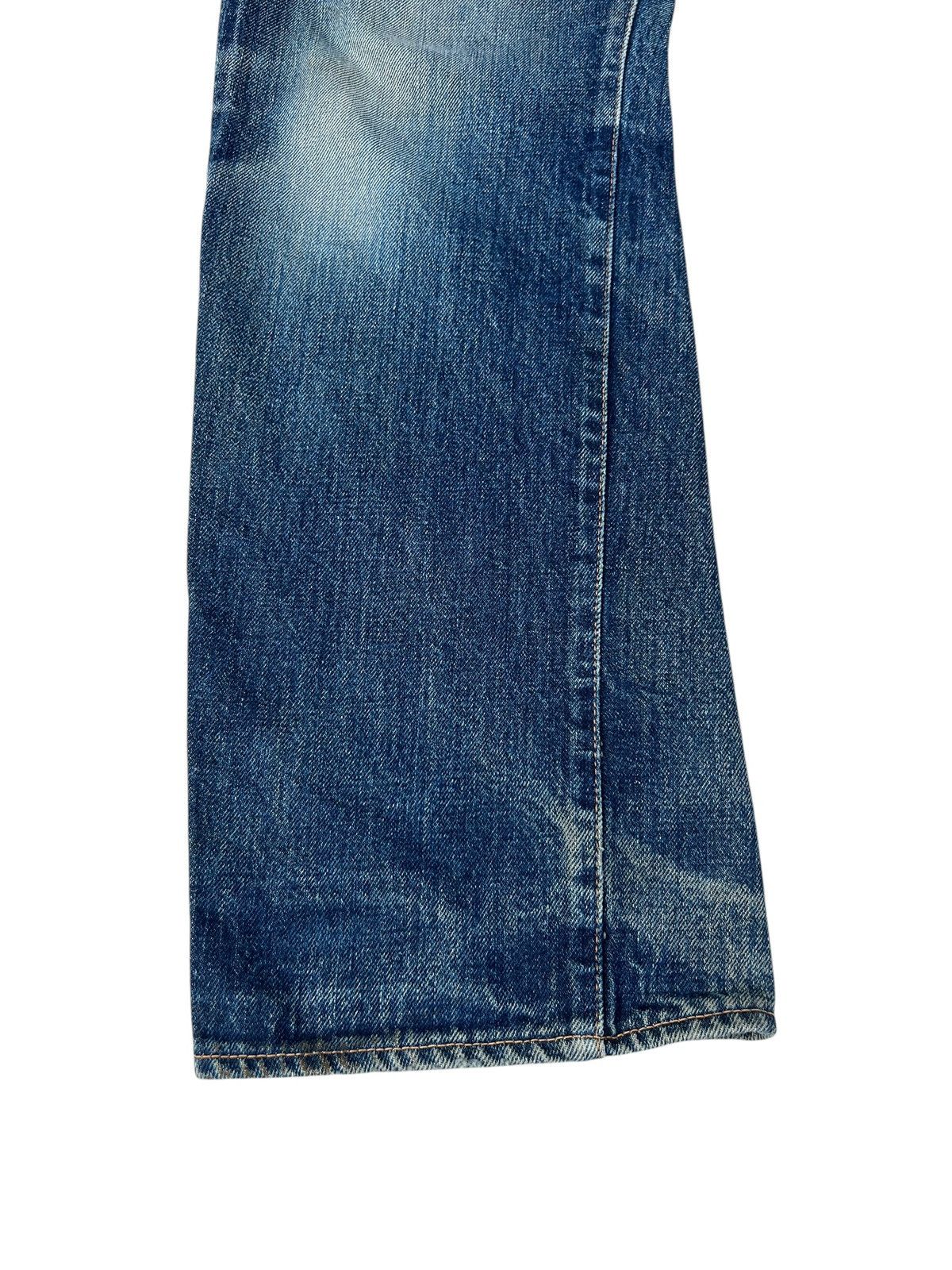 Denime Vintage DENIME Japan Dirty Mud Denim Selvedge Jeans Size US 31 - 9 Thumbnail