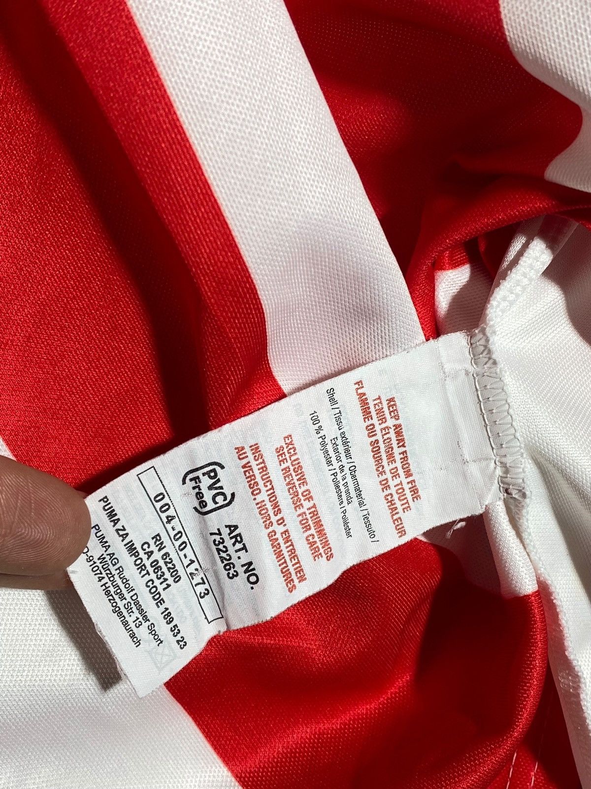 Puma Olympiacos 2010s Puma Home Jersey Red & White Greek Shirt Size US XL / EU 56 / 4 - 16 Thumbnail