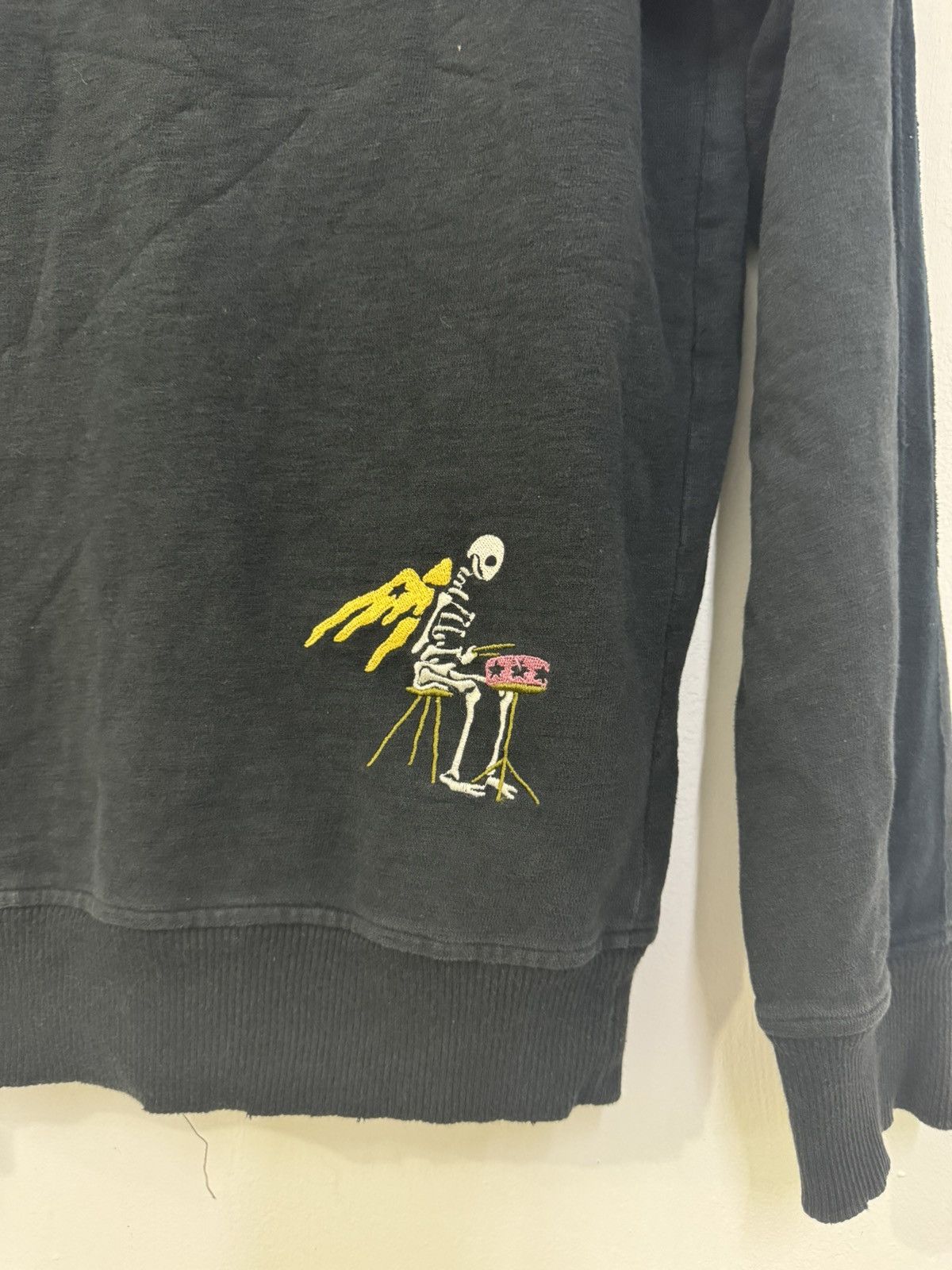 PPFM 💥 PPFM ROCK & ROLL SKELETON WINGS PLAY GUITAR & DRUM HOODIE Size US M / EU 48-50 / 2 - 12 Thumbnail