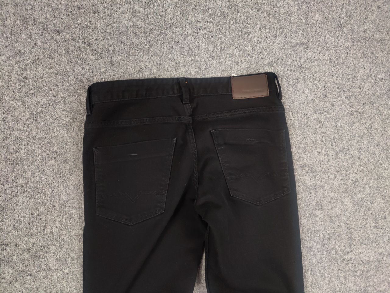 Hugo Boss Hugo Boss Orange 63 Noir Black Slim fit Tapered Denim Jeans Size US 32 / EU 48 - 5 Thumbnail