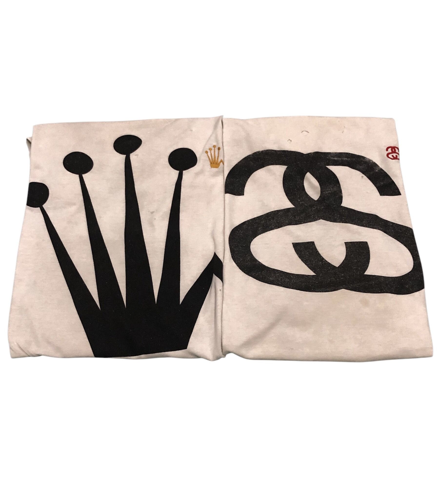 Stussy × Vintage Kombo Vintage Very Worn Stussy Large Tshirt Size US L / EU 52-54 / 3 - 1 Thumbnail