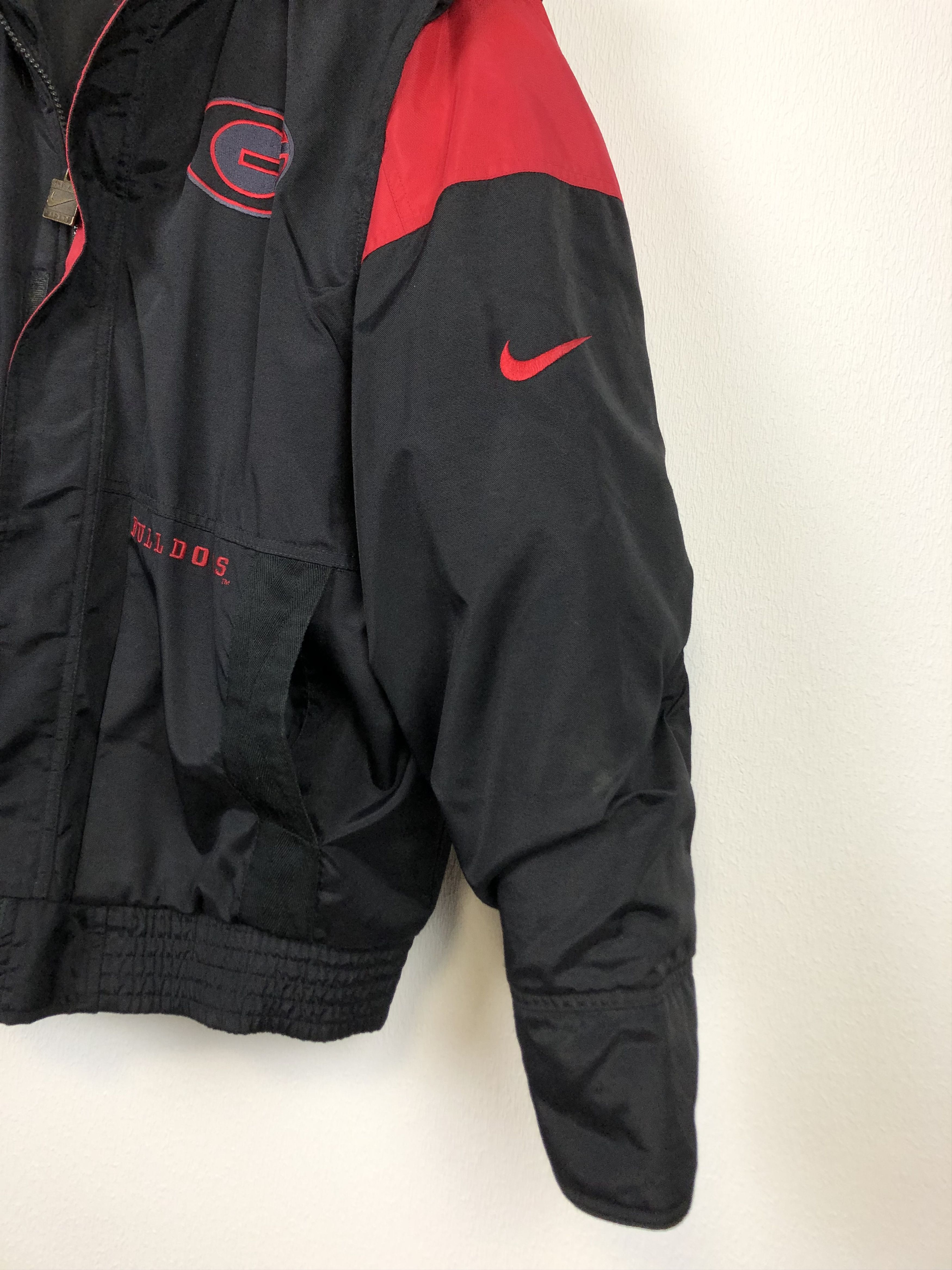 Nike × Vintage Vintage Team Nike Georgia Bulldogs Jacket Bomber Rare Size US L / EU 52-54 / 3 - 12 Thumbnail