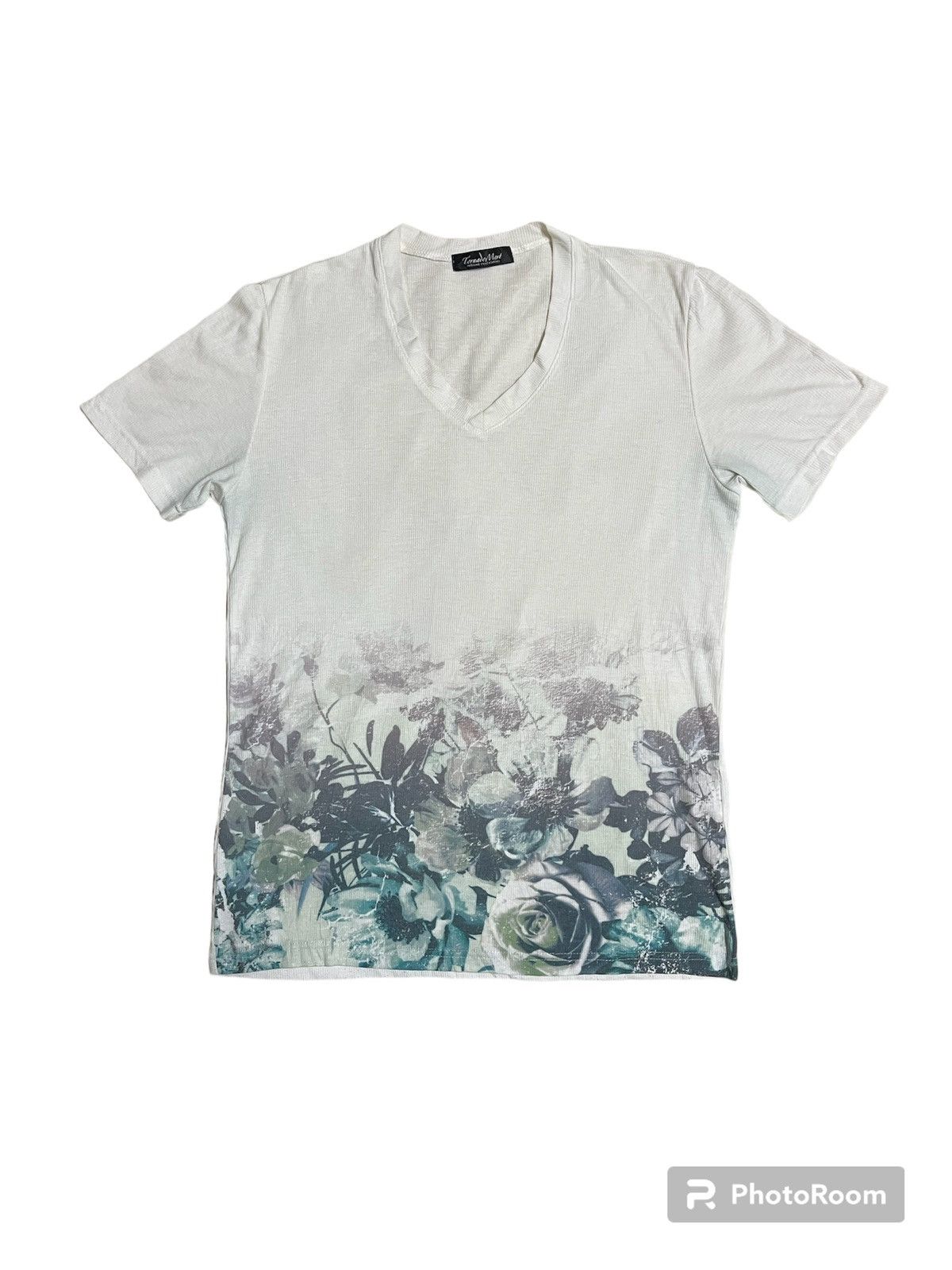 Japanese Brand × Tornado Mart Tornado Mart V Neck T Shirt Japan Size US L / EU 52-54 / 3 - 16 Thumbnail