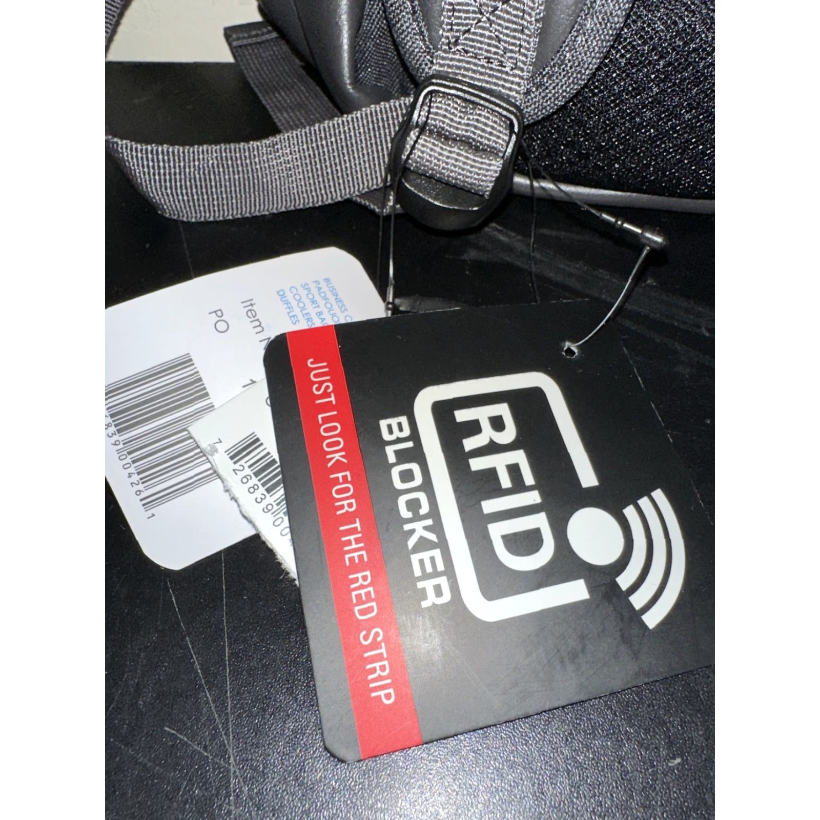 Vintage Golden Pacific Backpack RFID Blocker Roll-Top Canvas NWT Men Gray Size ONE SIZE - 4 Thumbnail