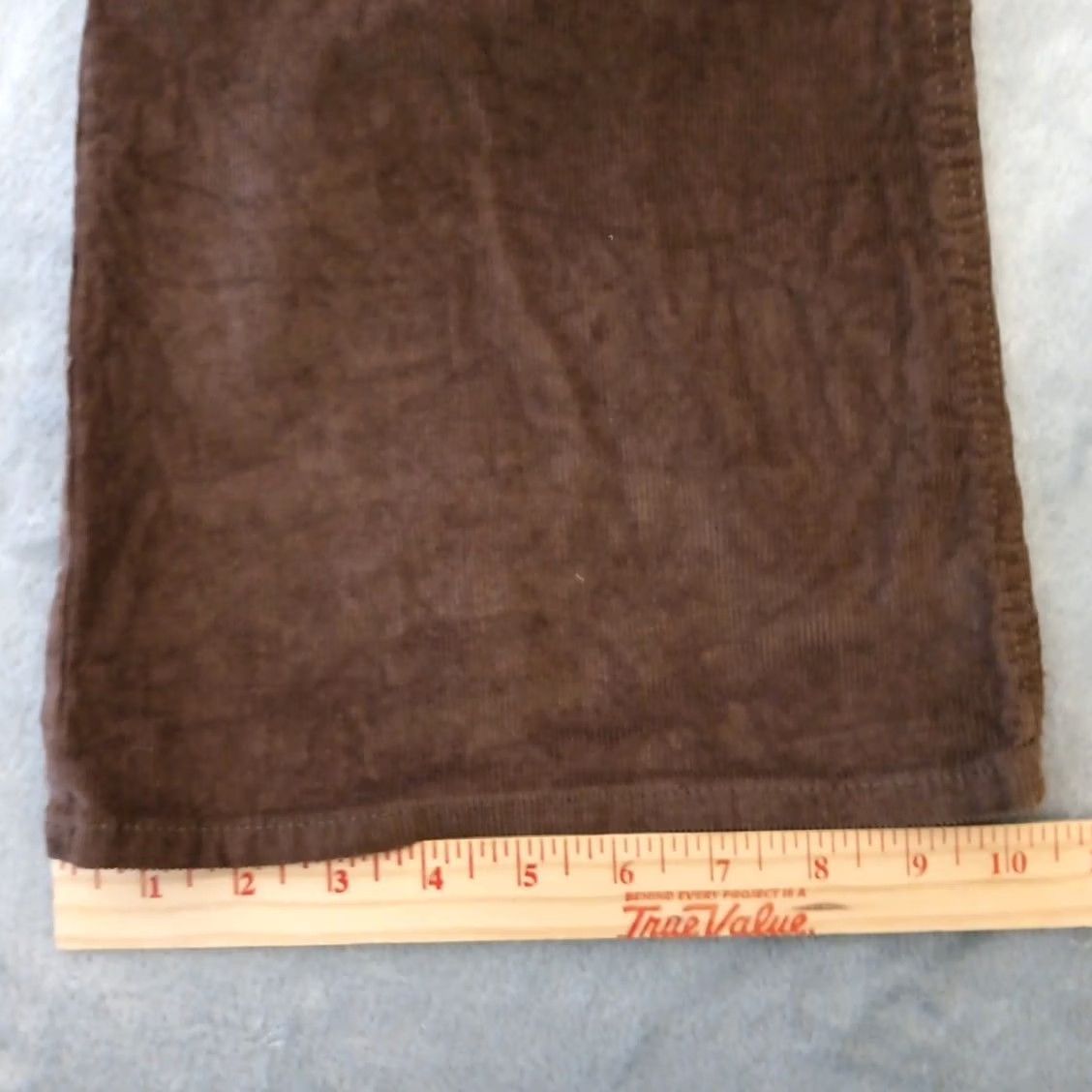 Old Navy Old Navy Pants Womens 14P Brown Flared Corduroy 33x28.5 High Rise Pockets Chino Cotton Blend Vintage: No Regular Petite Women Mens Girls Size 36" / US 14 / IT 50 - 6 Thumbnail