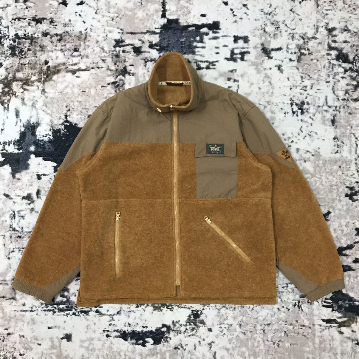 Teva Teva Side Logo Fleece Jacket Size US L / EU 52-54 / 3 - 1 Thumbnail