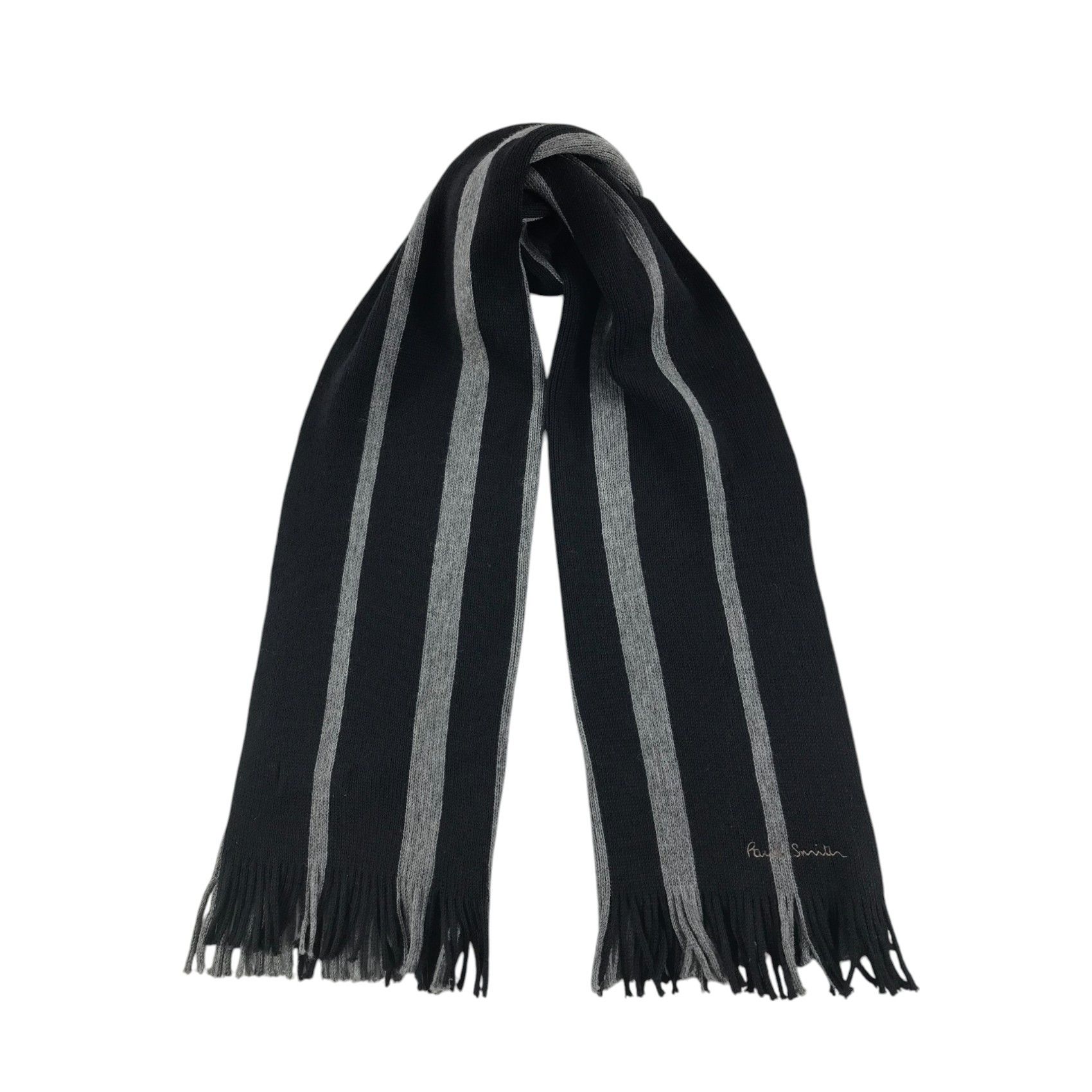 Paul Smith × Vintage Paul Smith Scarf / Muffler / Neckwear - WW2805 Size ONE SIZE - 1 Thumbnail