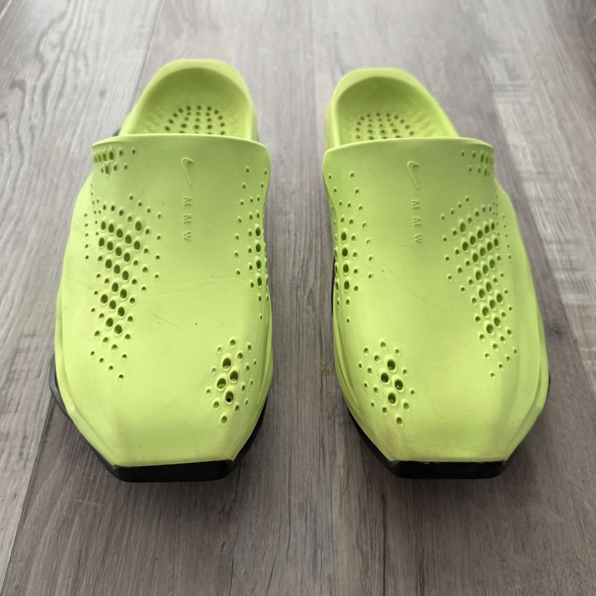 MMW × Nike NIKE • MMW 005 Slide "Volt" (12M) Size US 12 / EU 45 - 7 Thumbnail