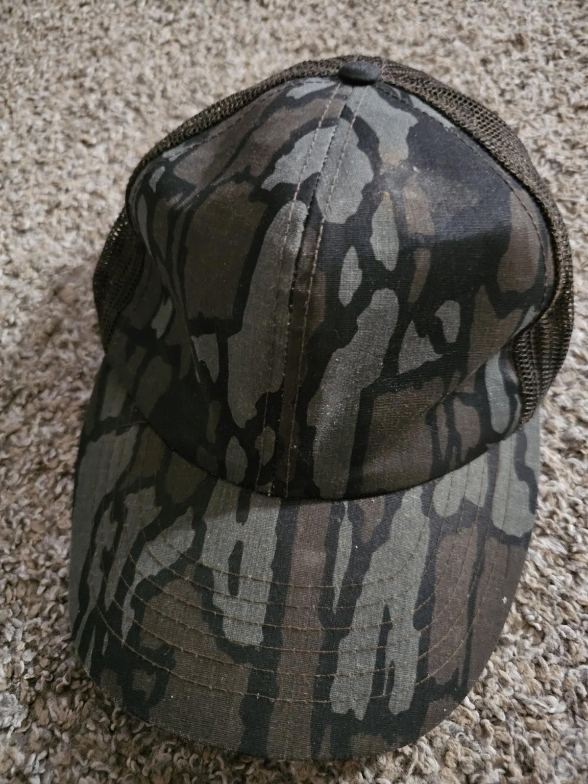 Designer Vintage Duck Bay Camo Hunting Fishing Hat 80's - SNAPS OLD Size ONE SIZE - 1 Thumbnail