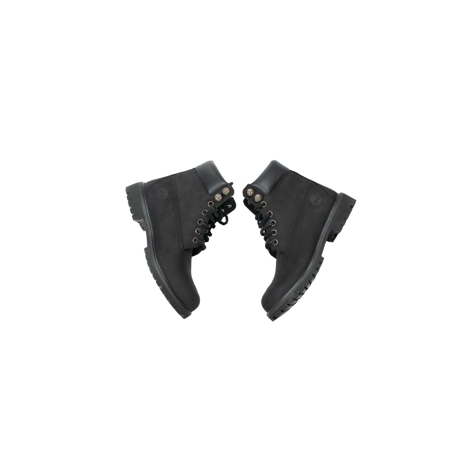 Chrome Hearts Black Timberland 6 Inch Boots Size US 8 / EU 41 - 2 Thumbnail