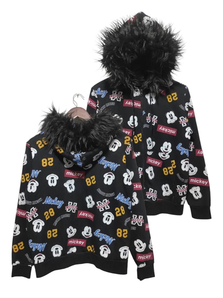 Disney Disney Fullprint zip fur hoodie LGB style Size US S / EU 44-46 / 1 - 2 Thumbnail