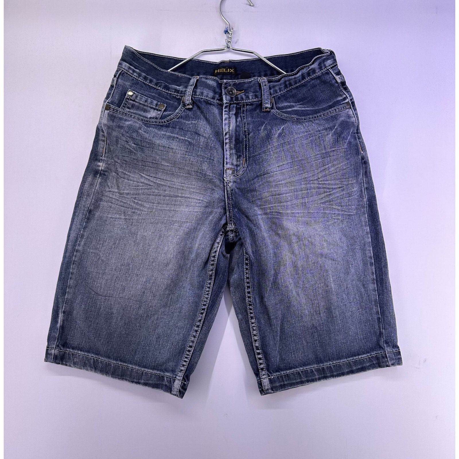 Helix Helix Jean Shorts Western Style Size 32 Size US 32 / EU 48 - 1 Thumbnail
