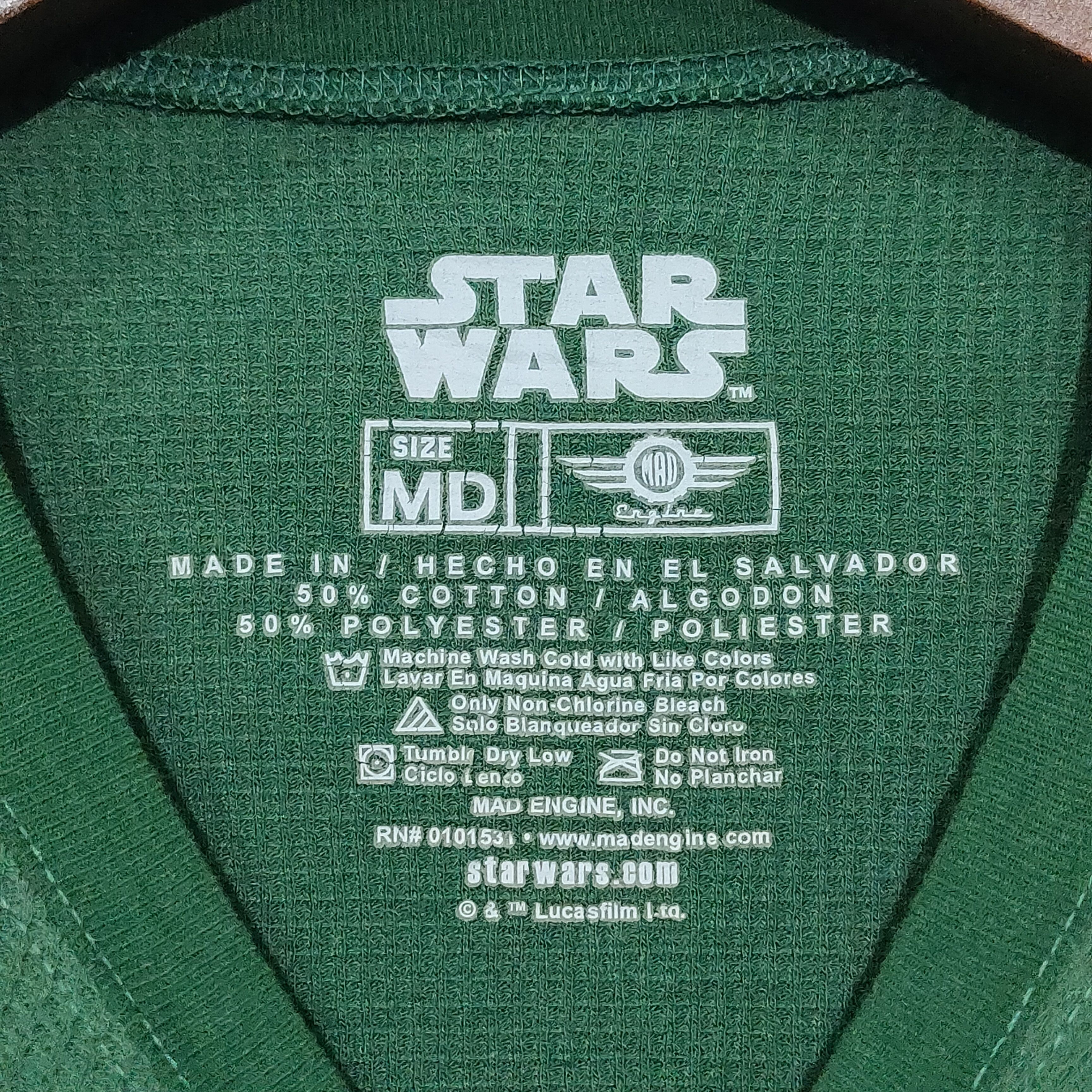 Mad Engine × Star Wars 🔥Star Wars x Mad Engine Waffle M Long Sleeve T-Shirt Size US M / EU 48-50 / 2 - 4 Thumbnail
