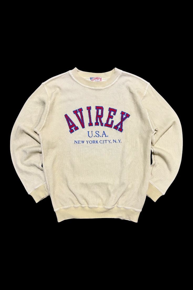 Avirex Vintage AVIREX USA N.y.c sweatshirt Size US S / EU 44-46 / 1 - 1 Thumbnail