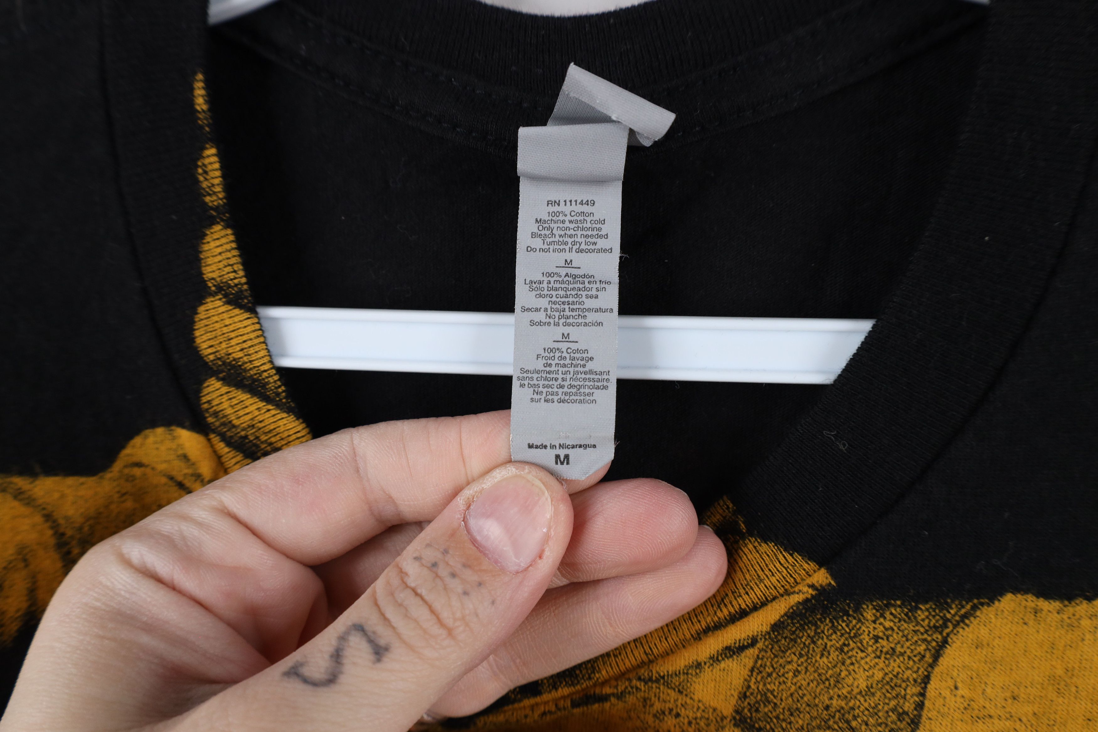 Vintage Streetwear Cole Testogen-XR All Over Print T-Shirt Black Size US M / EU 48-50 / 2 - 7 Thumbnail