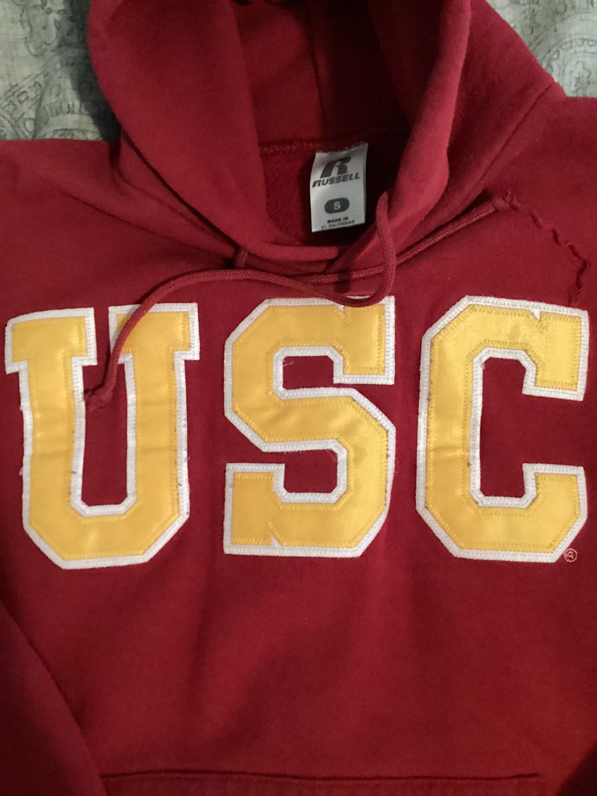 Russell Athletic Vintage Russell USC hoodie Size US S / EU 44-46 / 1 - 2 Thumbnail