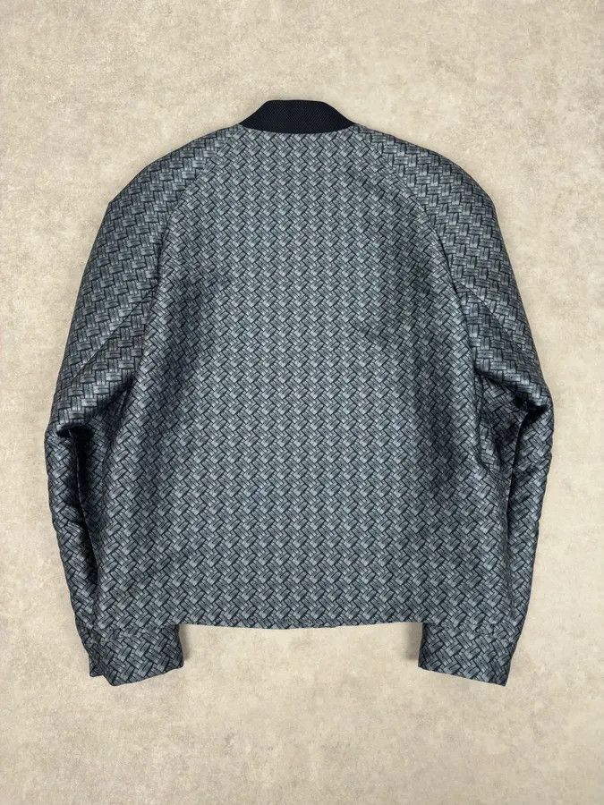 Emporio Armani SS2019 Emporio Armani Blue Wavy Light Abstract Jacket Size US M / EU 48-50 / 2 - 4 Thumbnail