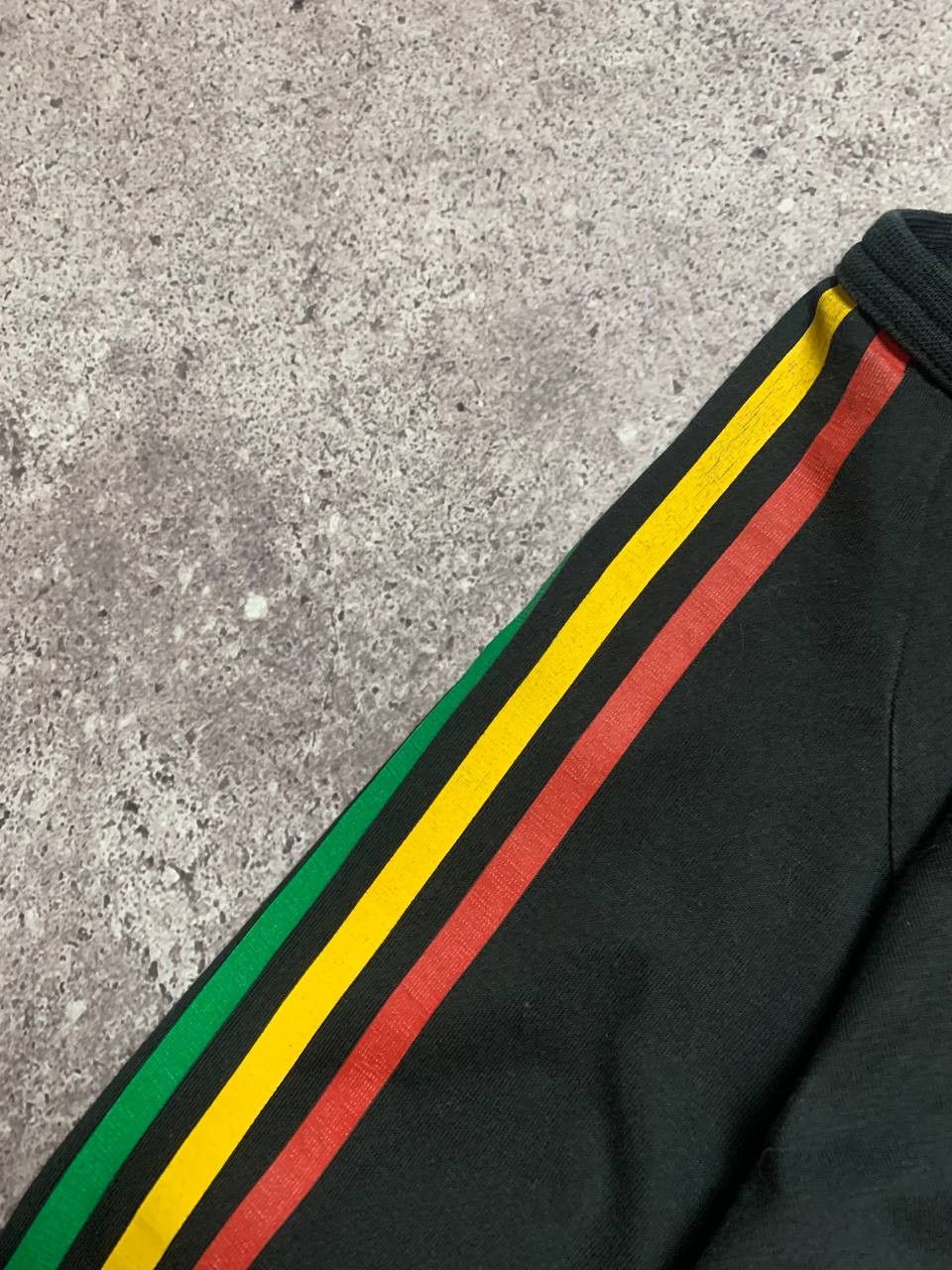 Adidas Vintage Rasta t shirt Adidas Size US S / EU 44-46 / 1 - 5 Thumbnail