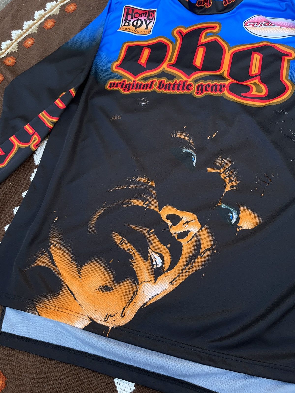 Thunderdome Vintage 90s Original Battle Gear Eat My Dirt Rave Jersey Size US M / EU 48-50 / 2 - 3 Thumbnail