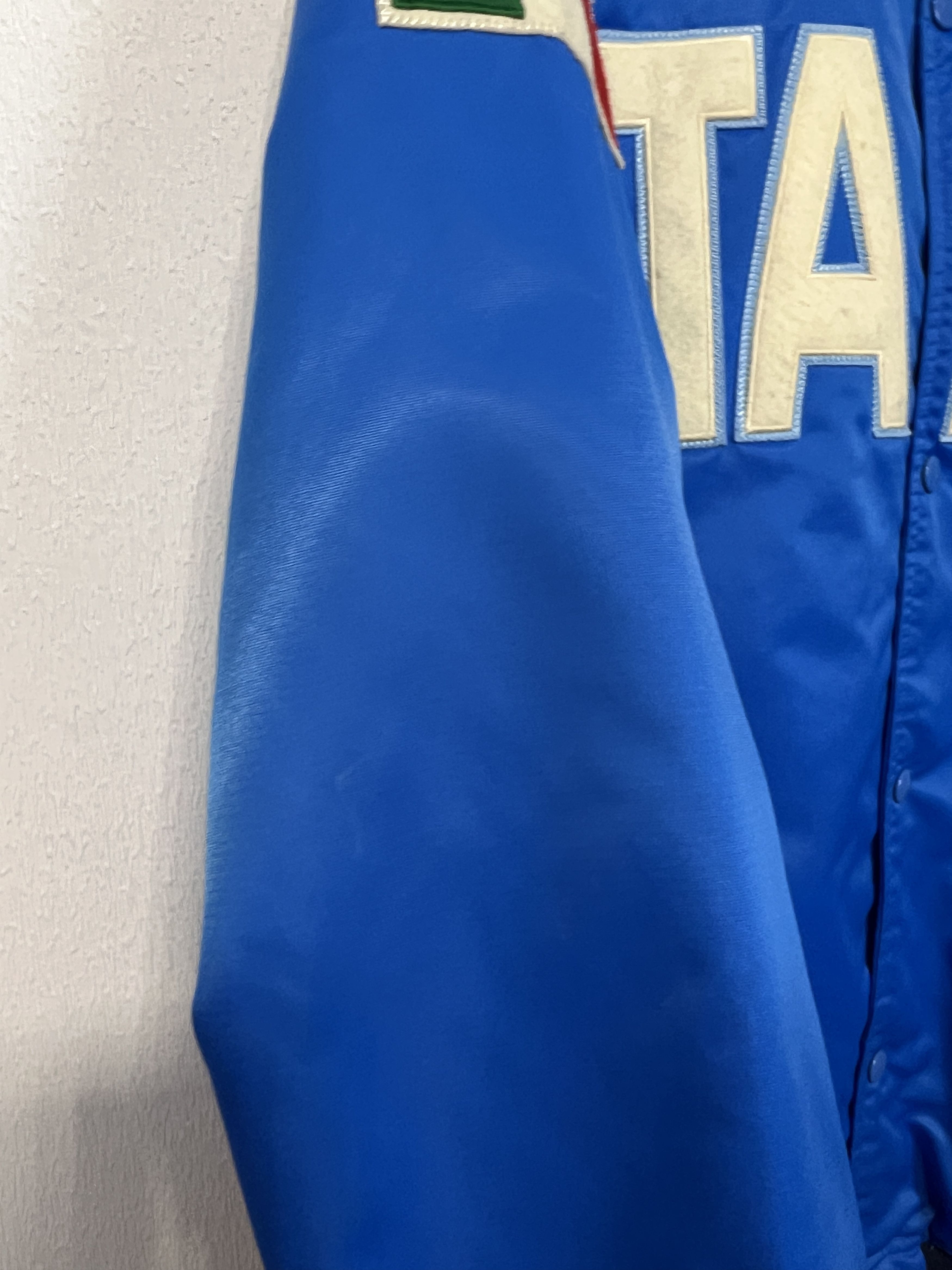 Kappa Vintage Italy Football Satin Jacket Soccer Bomber Track Top Size US XXL / EU 58 / 5 - 8 Thumbnail