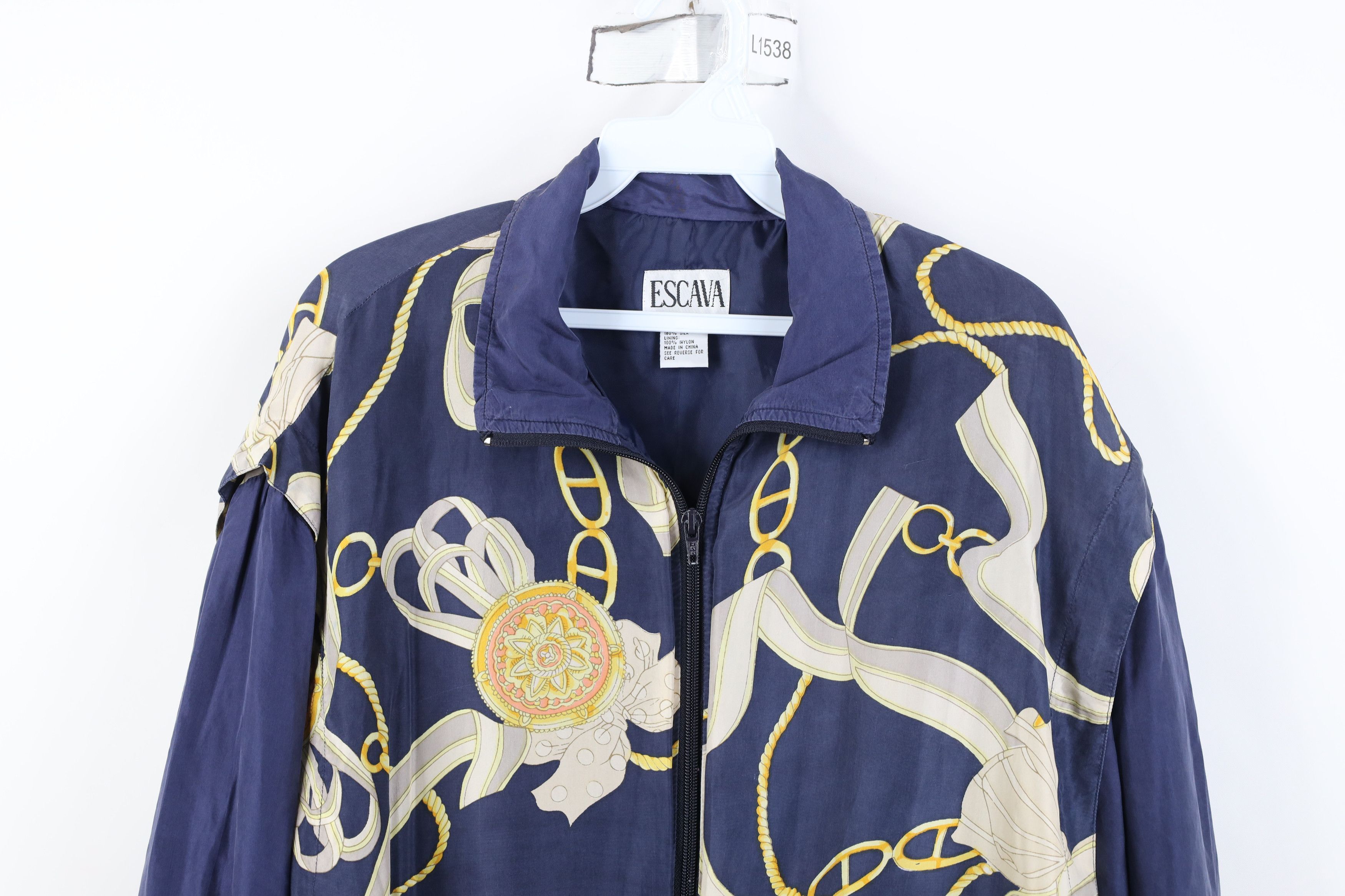 Vintage Vintage 90s Streetwear Buckle Ribbed Frilled Jacket Coat Size XL / US 12-14 / IT 48-50 - 2 Thumbnail
