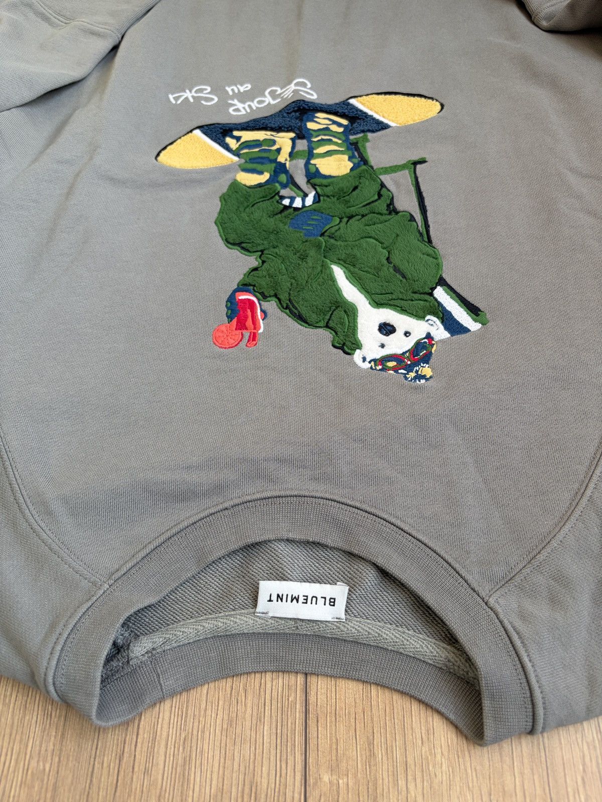 Vision Streetwear Blue Mint Raphael Bear Ski Sweatshirt Size US L / EU 52-54 / 3 - 5 Thumbnail