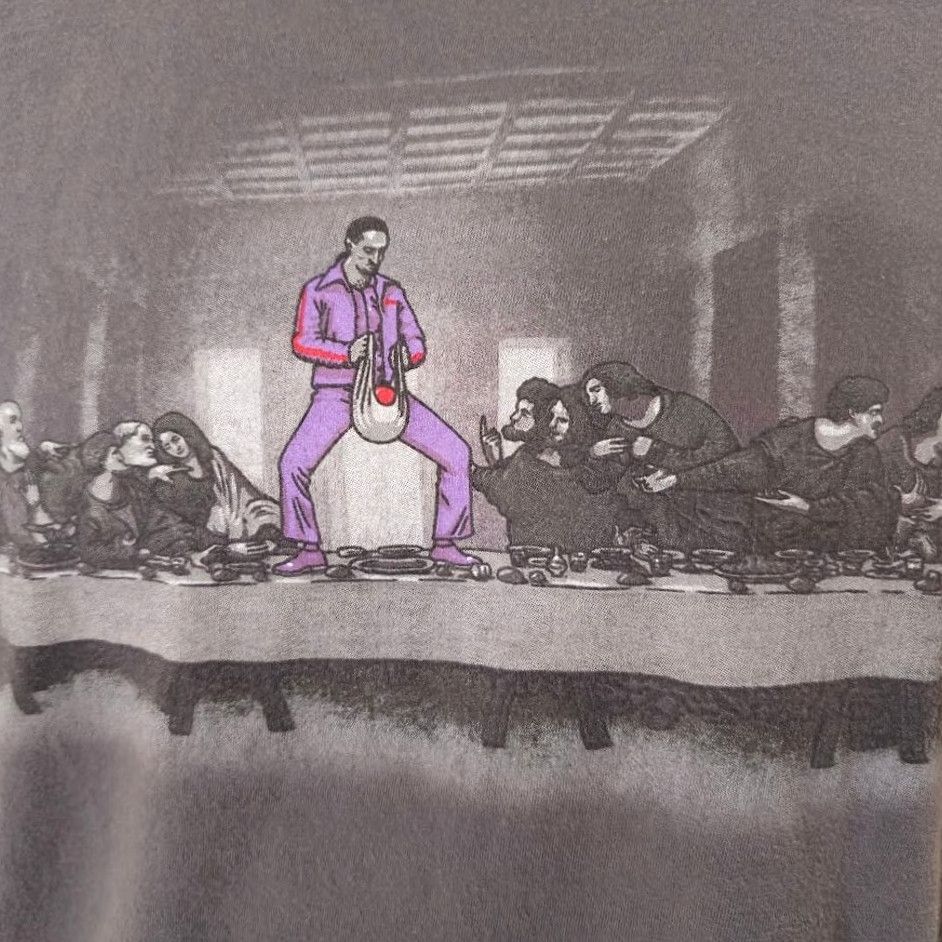 Threadless Threadless The Big Lebowski T Shirt Mens Small Gray Last Supper Jesus You Said It Man Shirt Mens Small Gray Movie Comedy Shirt Size US S / EU 44-46 / 1 - 3 Thumbnail