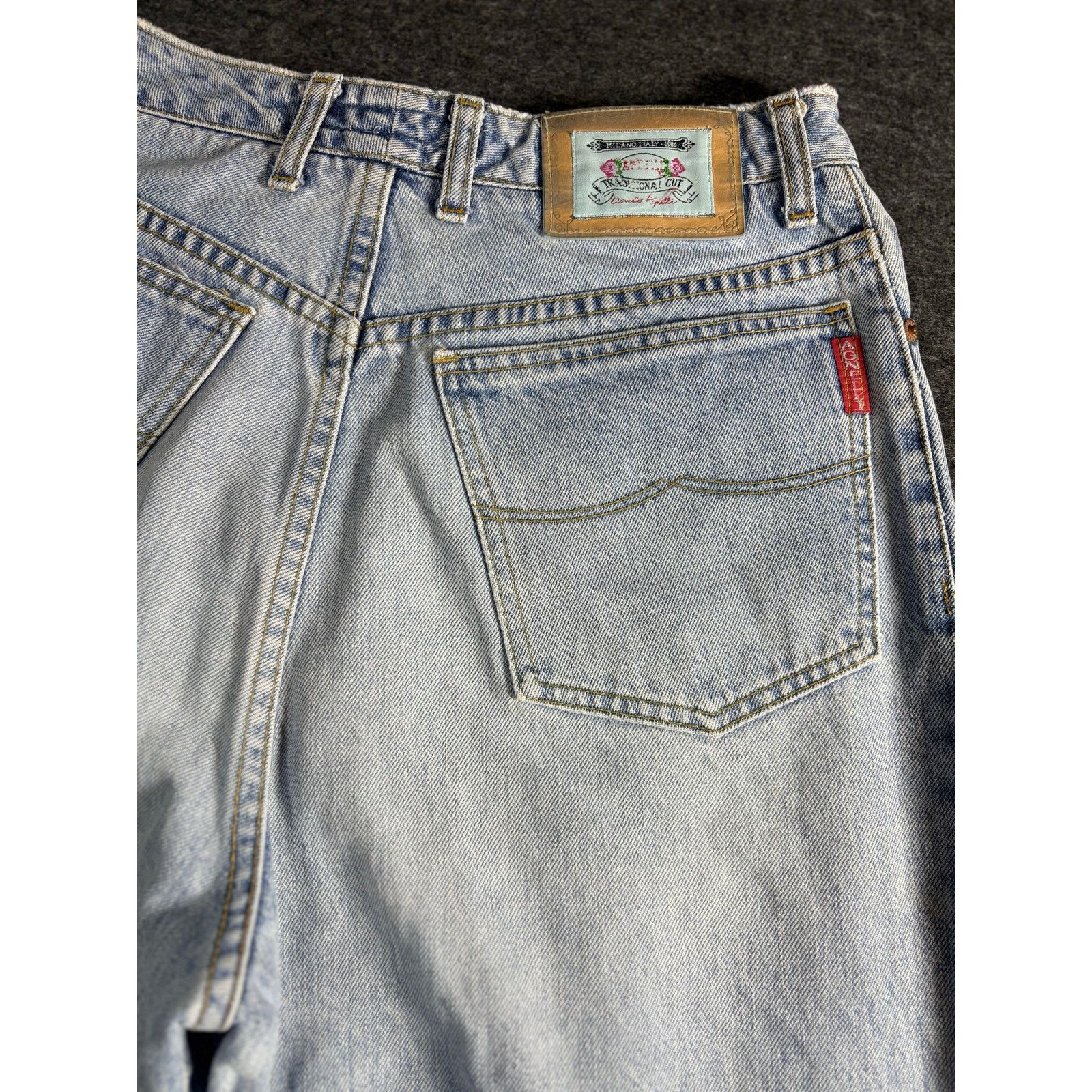Other Claudio Agnelli Milano Womens Vintage Straight Leg Denim Size 30" / US 8 / IT 44 - 4 Thumbnail