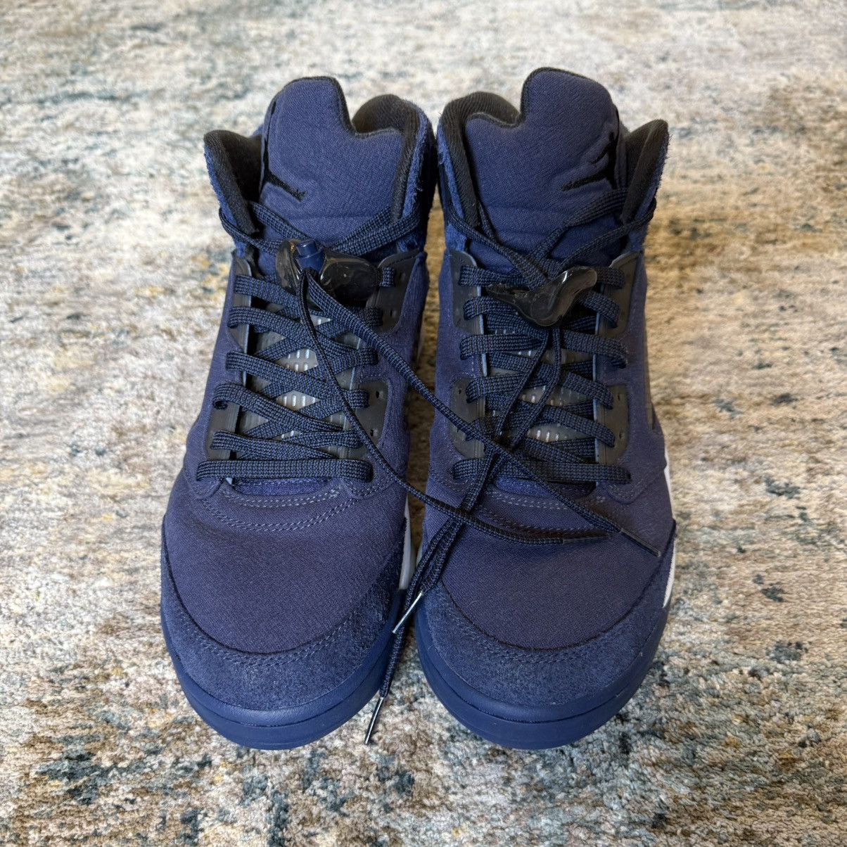 Jordan Brand Final Drop - Air Jordan 5 Retro - Midnight Navy Size US 12 / EU 45 - 5 Thumbnail