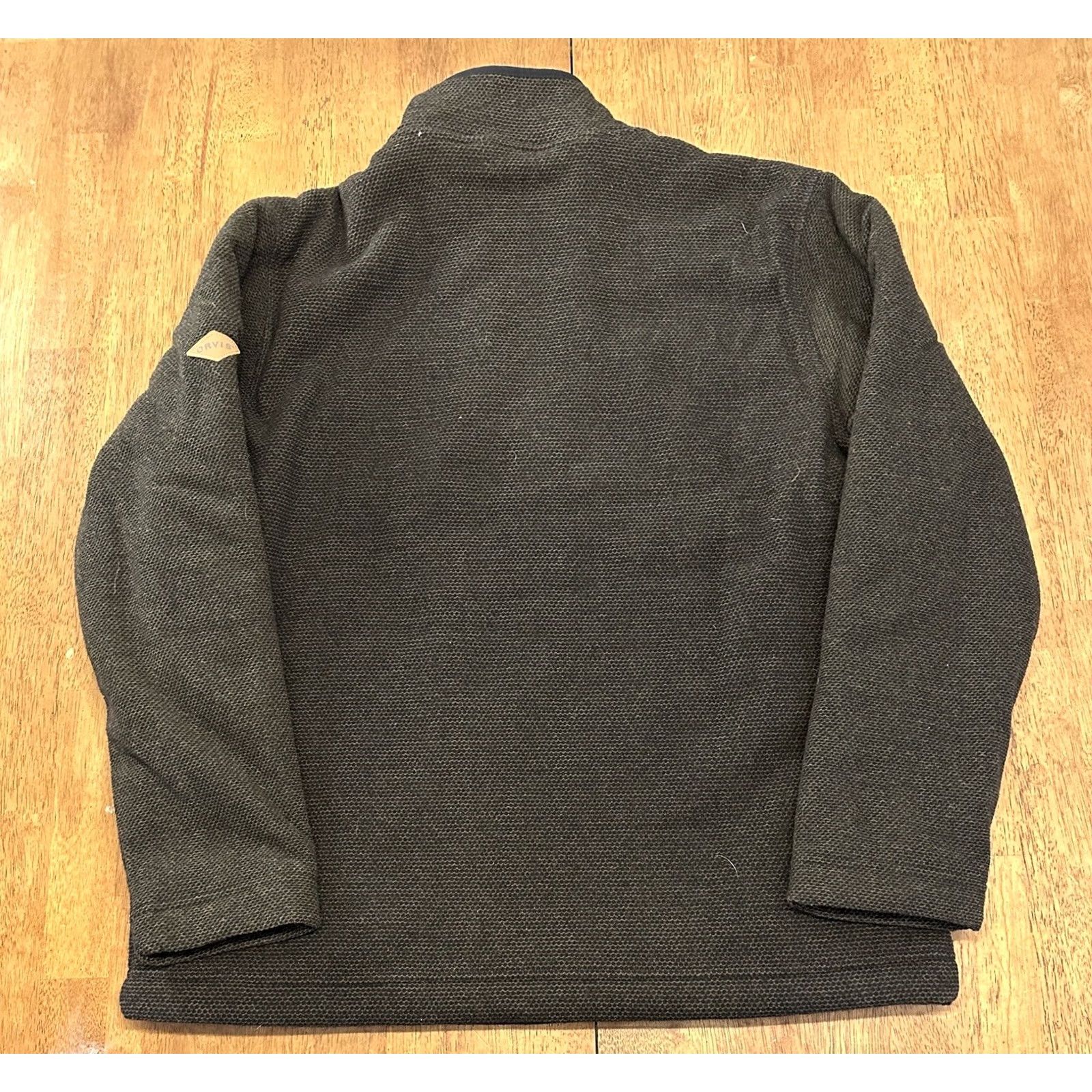 Orvis Orvis Sherpa Lined Pullover Sweatshirt Medium Gray Mens 1/4 Zip Fleece Mock Neck Winter Size US M / EU 48-50 / 2 - 3 Thumbnail