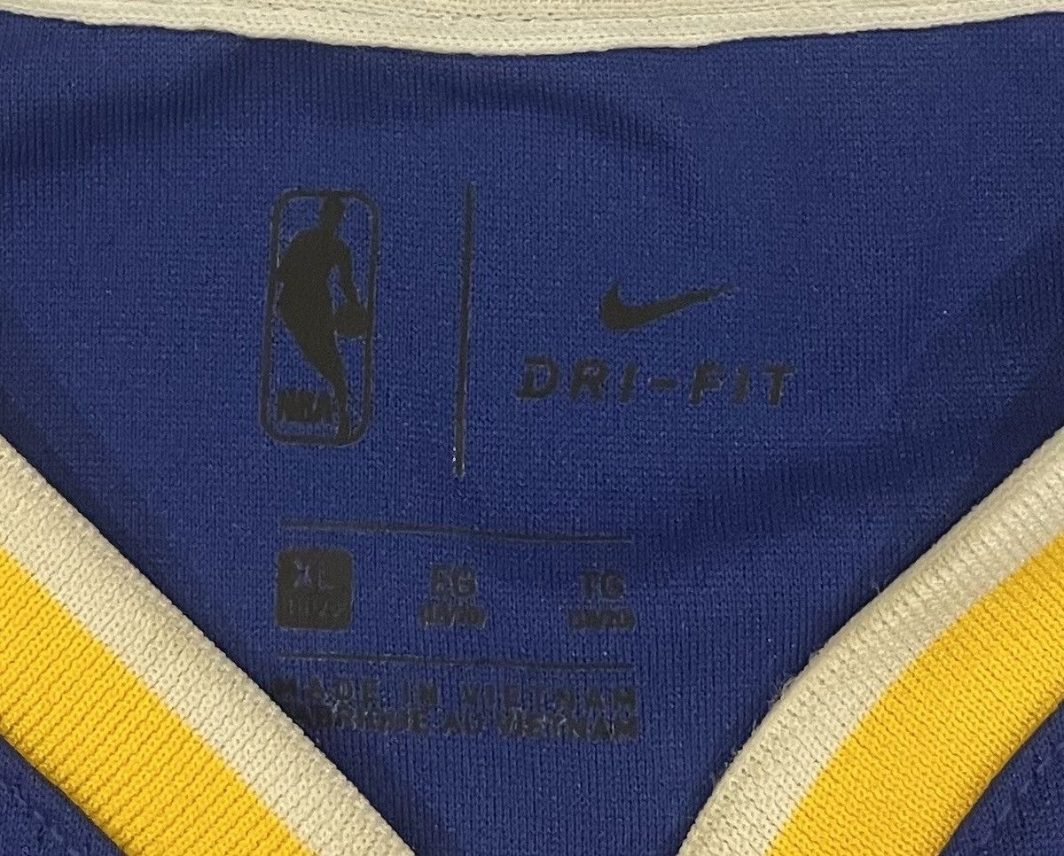 NBA Nike 2017 Kevin Durant #35 Warriors Jersey Blue Mens Size XL Size US XL / EU 56 / 4 - 2 Thumbnail