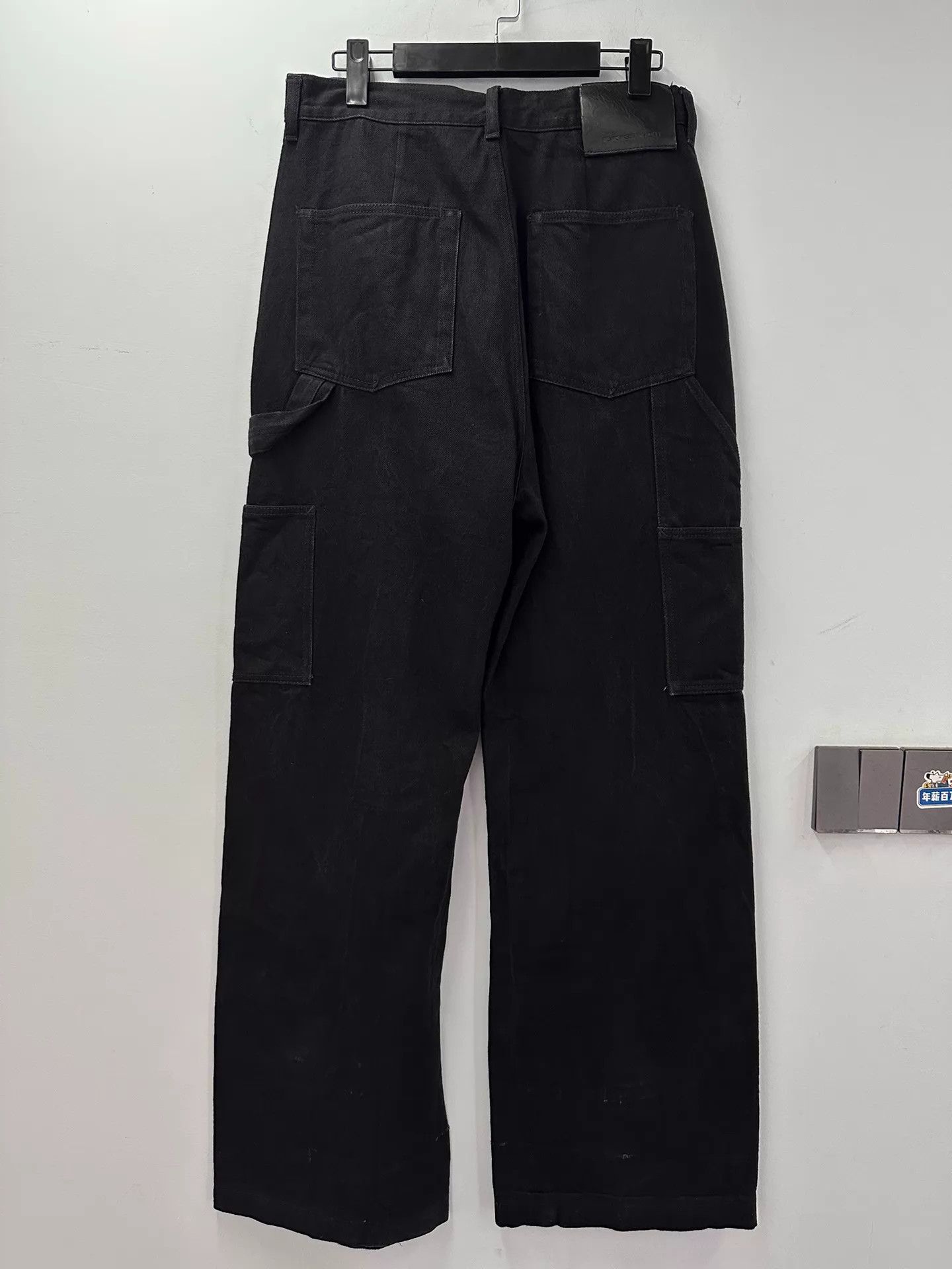 Rick Owens Rick Owens DRKSHDW Geth Cut Double Knee JPN Raw Denim Size US 31 - 3 Thumbnail