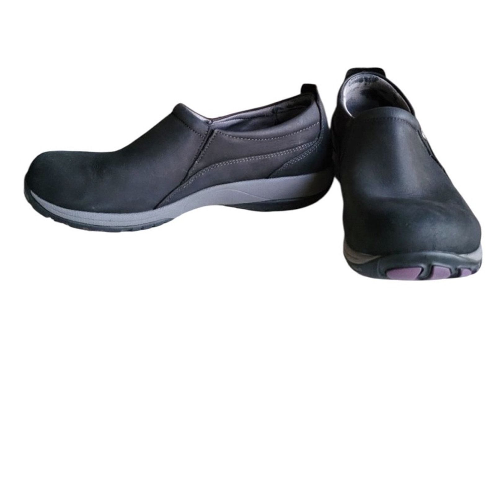 Dansko Dansko Patti Black Suede Leather Milled Nubuck Slip-on Shoes Size US 9 / IT 39 - 7 Thumbnail