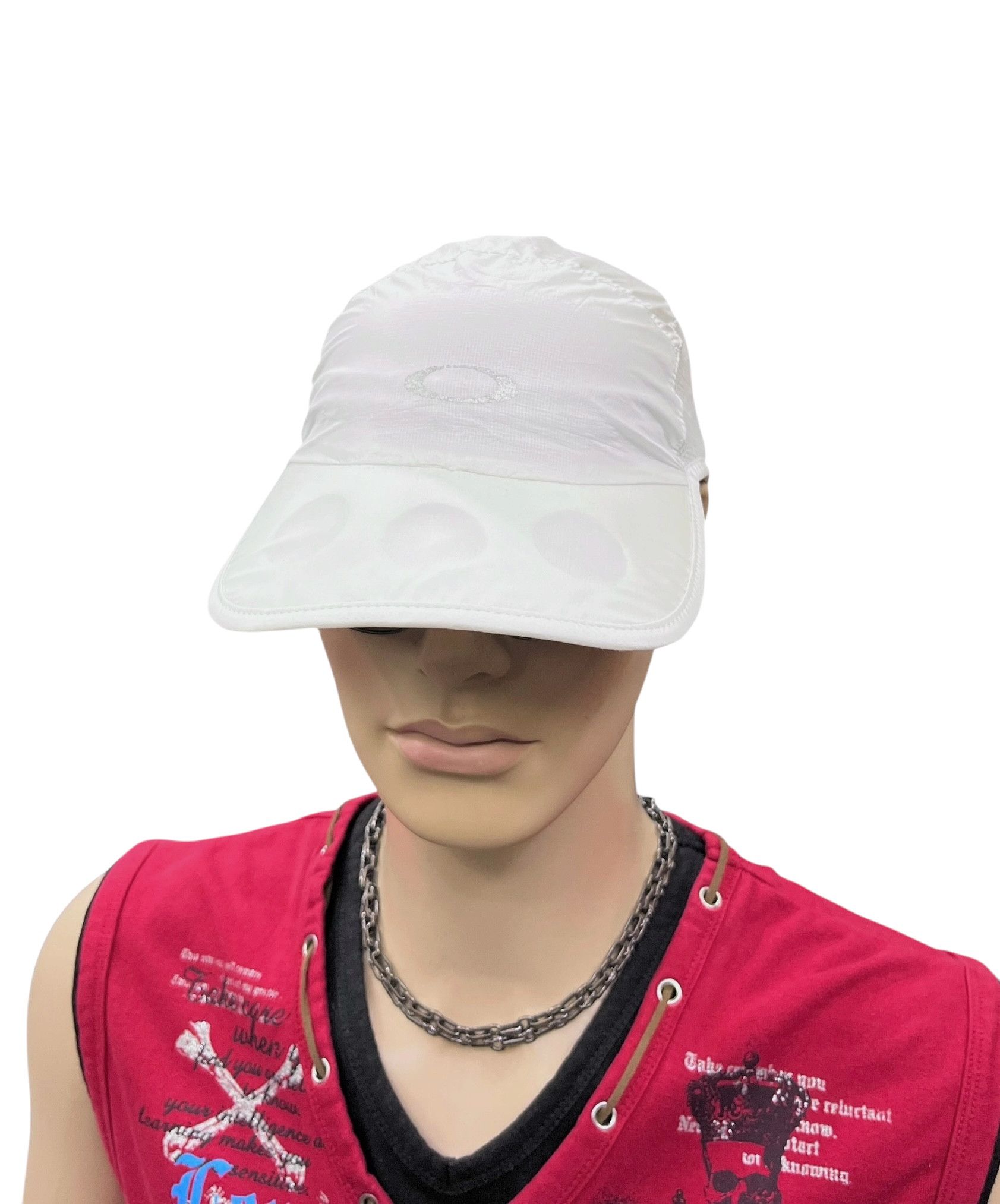 Oakley Vintage Oakley Q-Max Tech 5 Panel Cap Mesh Vent Gorpcore Y2K Size ONE SIZE - 11 Thumbnail