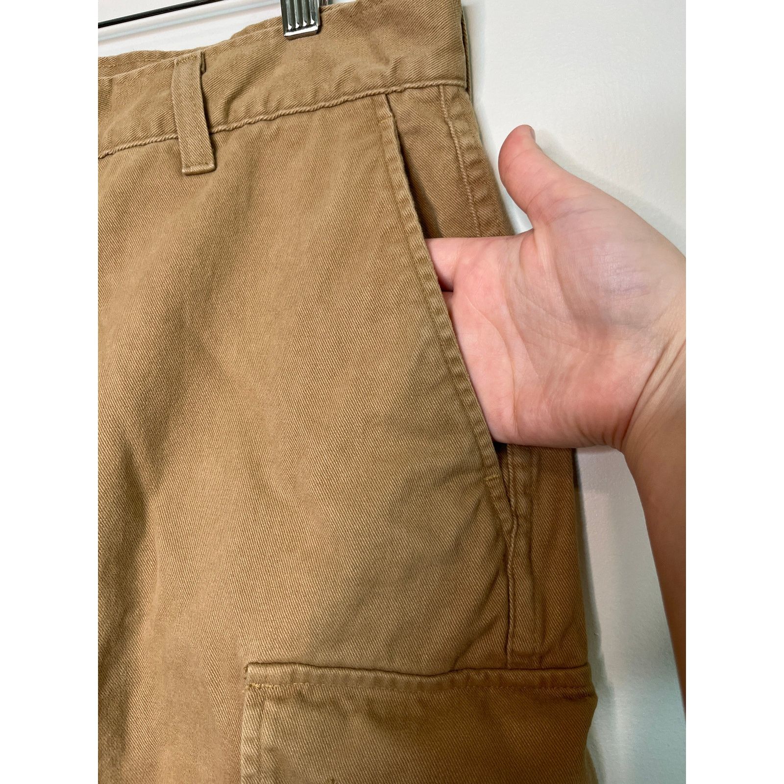 Polo Ralph Lauren Y2K Polo Ralph Lauren Tan USA Paratrooper Cargo Pants 34x30 Size US 34 / EU 50 - 7 Thumbnail
