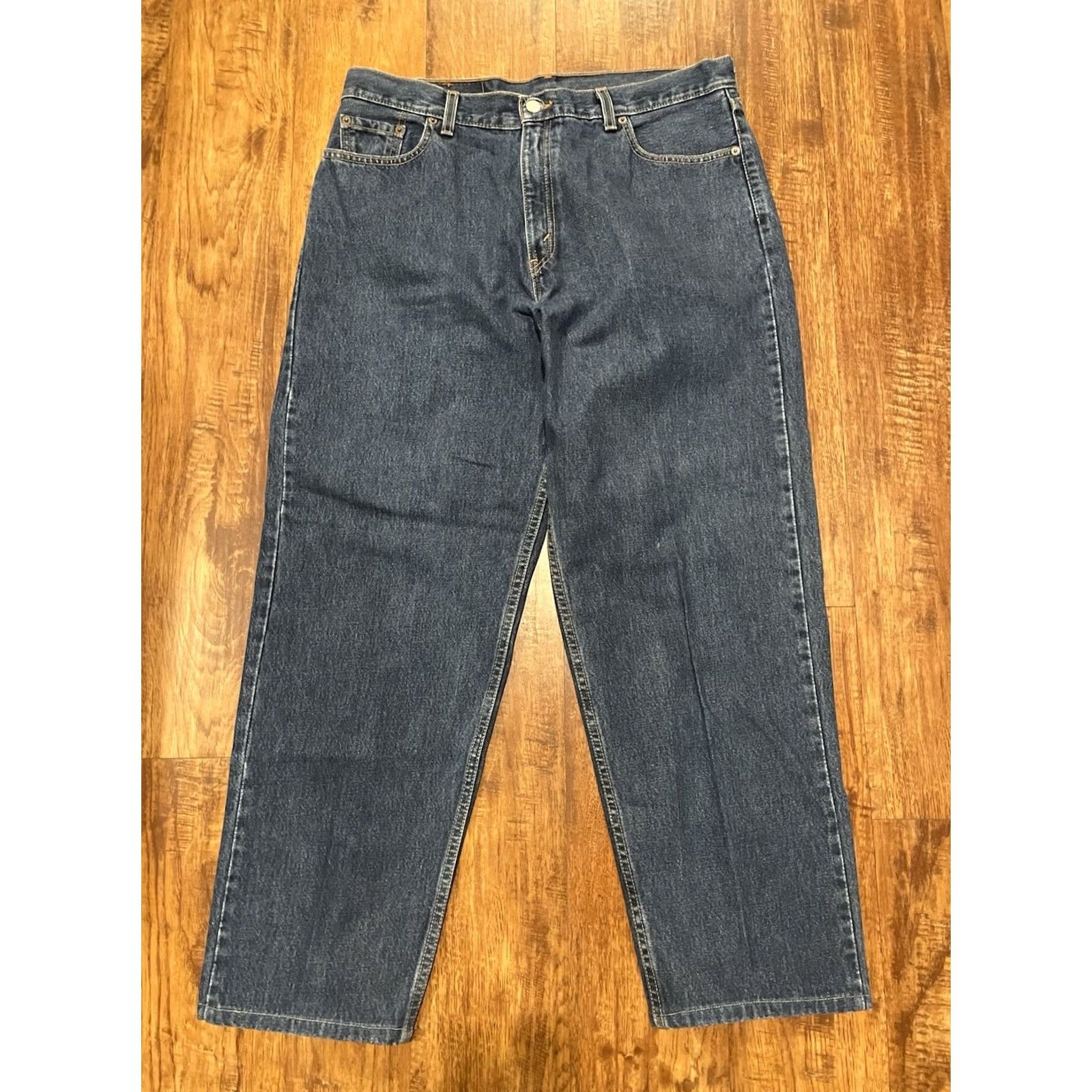 Levi's VINTAGE Levi’s 560 Jeans Women’s Size 16 Blue 35x28 Straight Relaxed 5-Pocket Denim Jeans Size 38" / US 16 / IT 52 - 4 Thumbnail