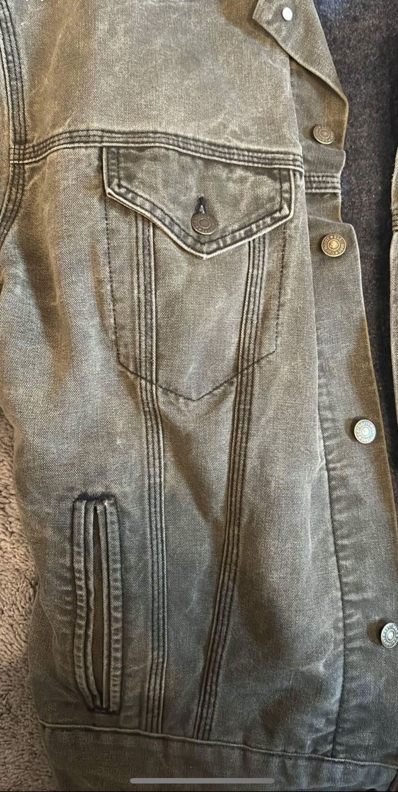 Sea Moss Green Carhartt Detroit Jacket j97