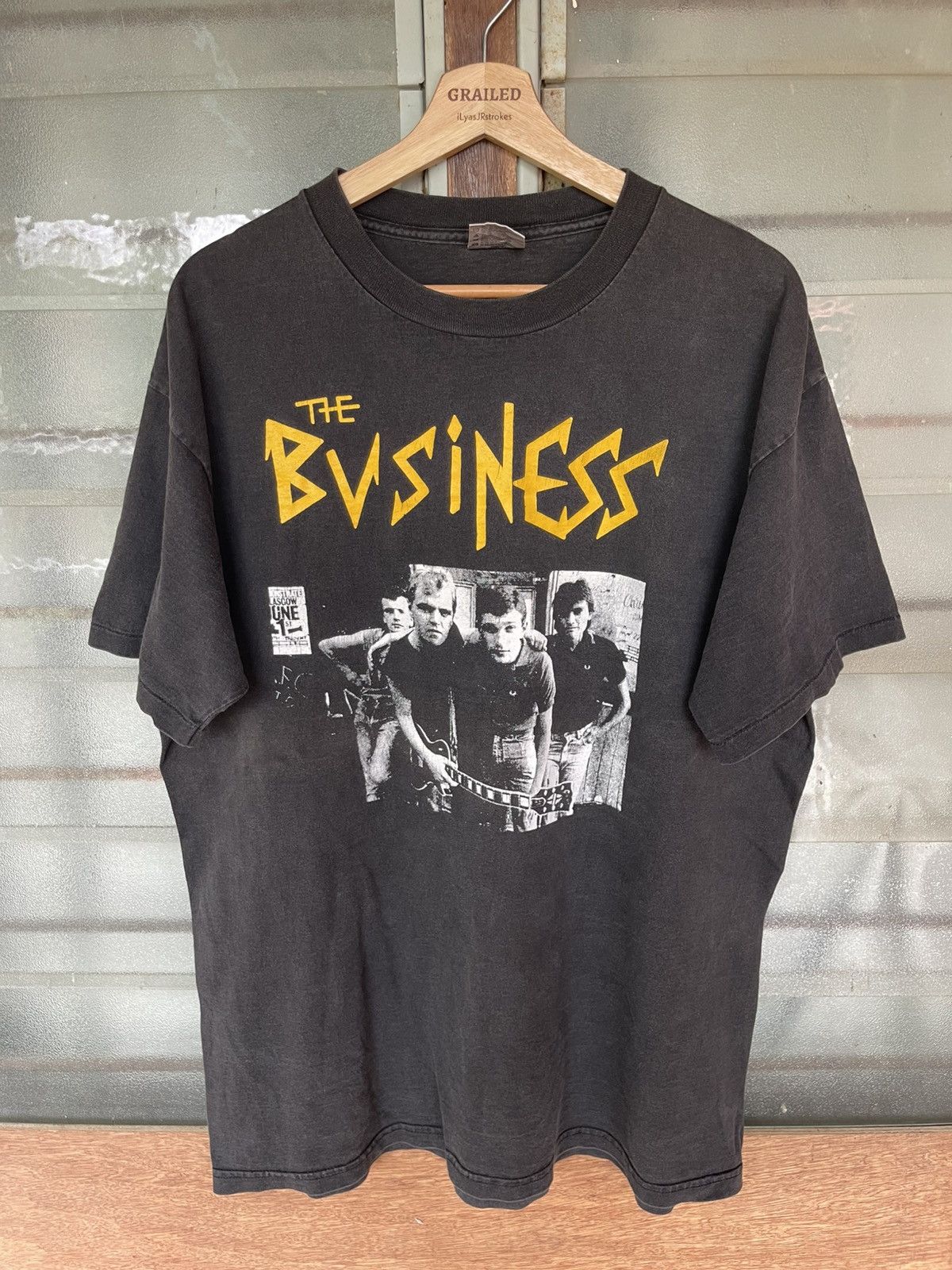 Vintage Punk Band The Business Loud Proud and Punk Tee