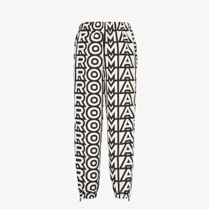 Fendi o1loc1c0824 Trousers in Black/White Size 27" / US 4 / IT 40 - 2 Thumbnail