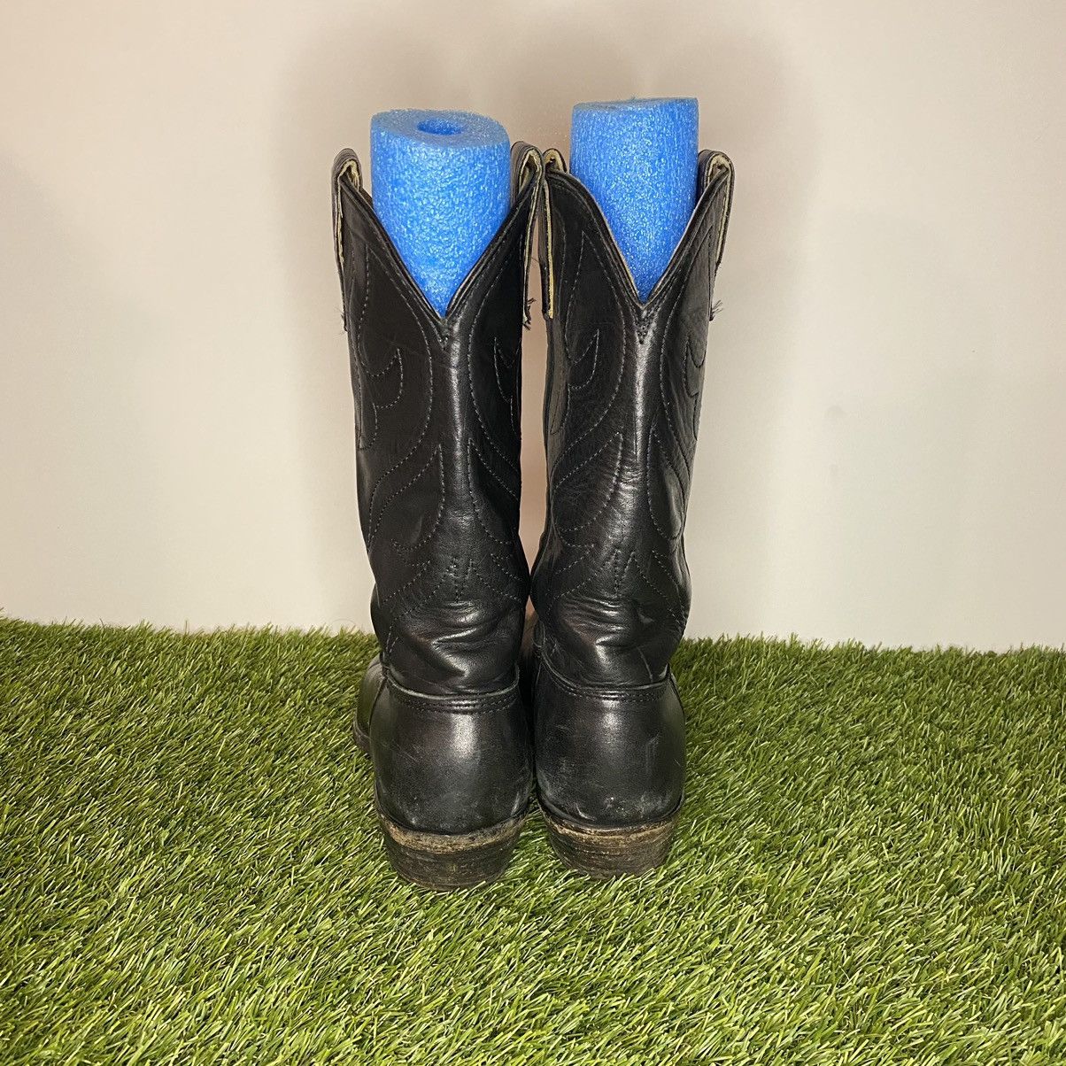 Vintage 1977 Stewart Co. Boots Hand Made in USA Cowboy Boots Size US 9 / EU 42 - 4 Thumbnail
