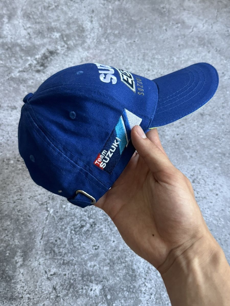 Japanese Brand Vintage Suzuki Ecstar Y2K Racing cap hat Size ONE SIZE - 7 Thumbnail
