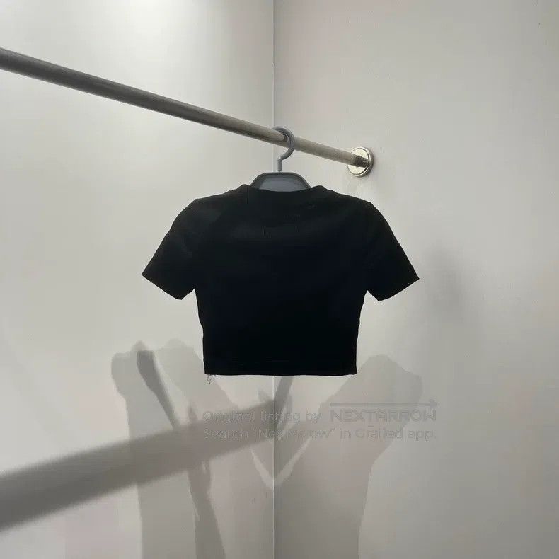 Loewe Loewe Black chest knitting logo short-sleeved Size XS / US 0-2 / IT 36-38 - 5 Thumbnail