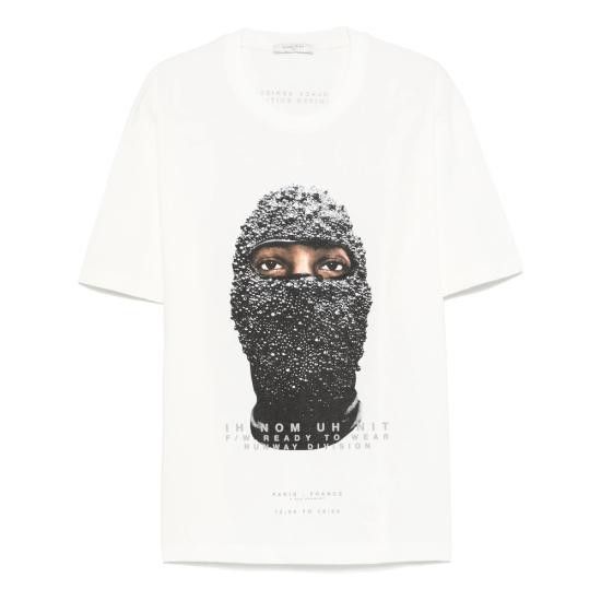 Tシャツ・カットソー IH NOM UH NIT Men T-shirt White NUS25257 081 IH NOM UH NIT: T-shirt men - White | Ih Nom Uh Nit t-shirt