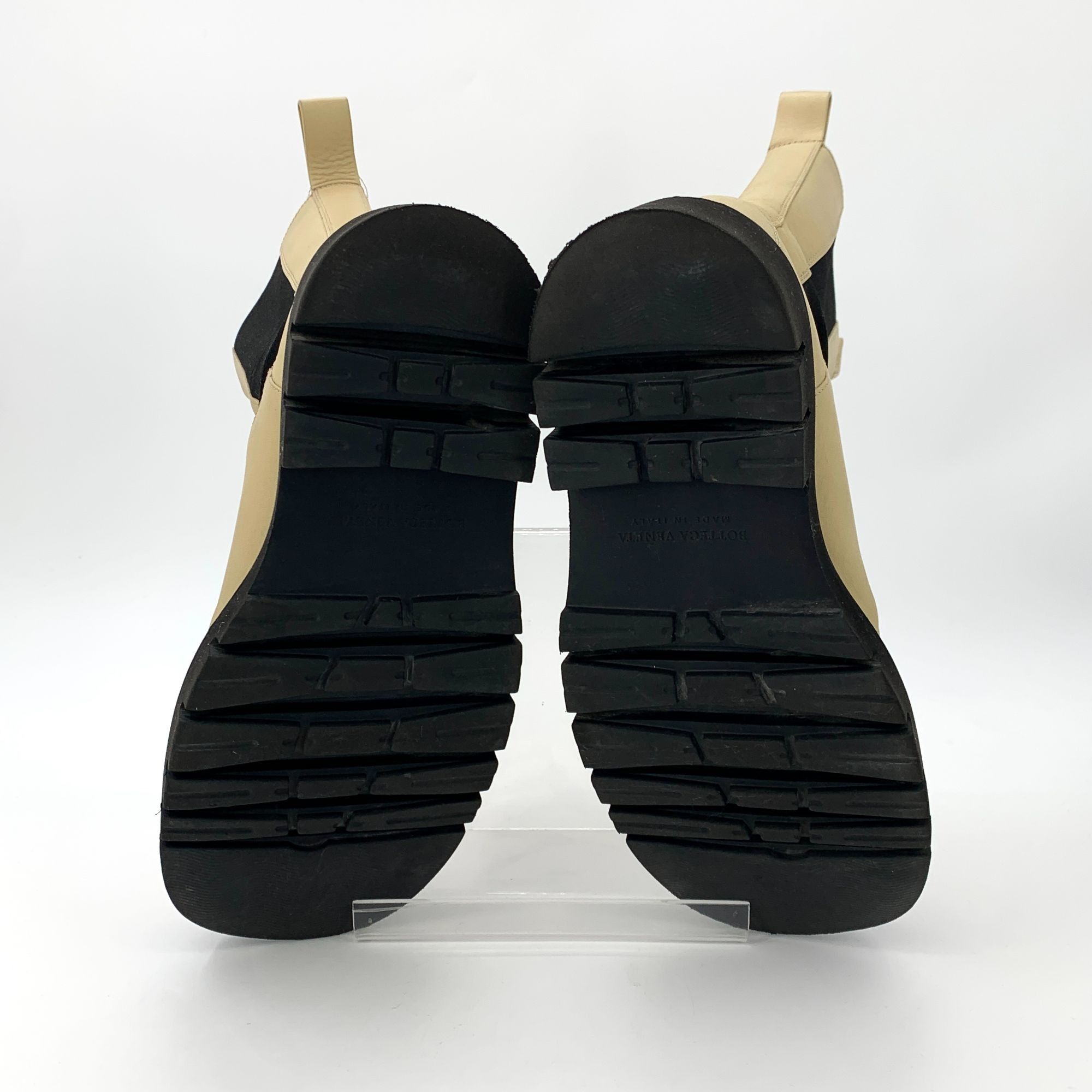 Bottega Veneta Bottega Veneta Womens Yellow Leather Platform Chelsea Boots Size US 6 / IT 36 - 9 Thumbnail