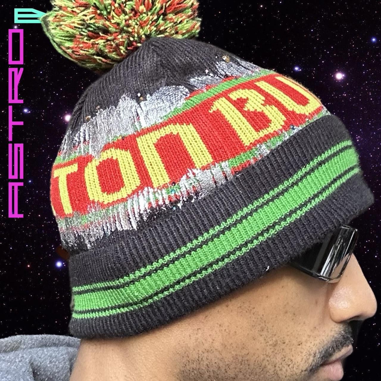Burton ASTROBOI* BURTON RASTAFARIAN METALLIC RHINESTONE BEANIE Size ONE SIZE - 4 Thumbnail