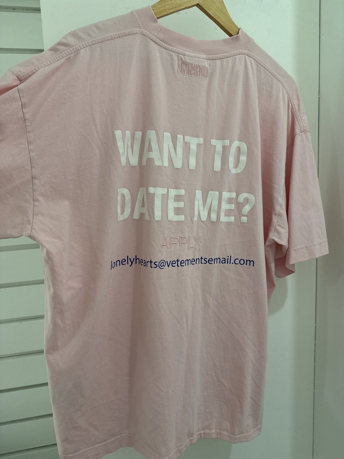 Vetements Vetements t shirt I like fairytales Size US S / EU 44-46 / 1 - 3 Thumbnail