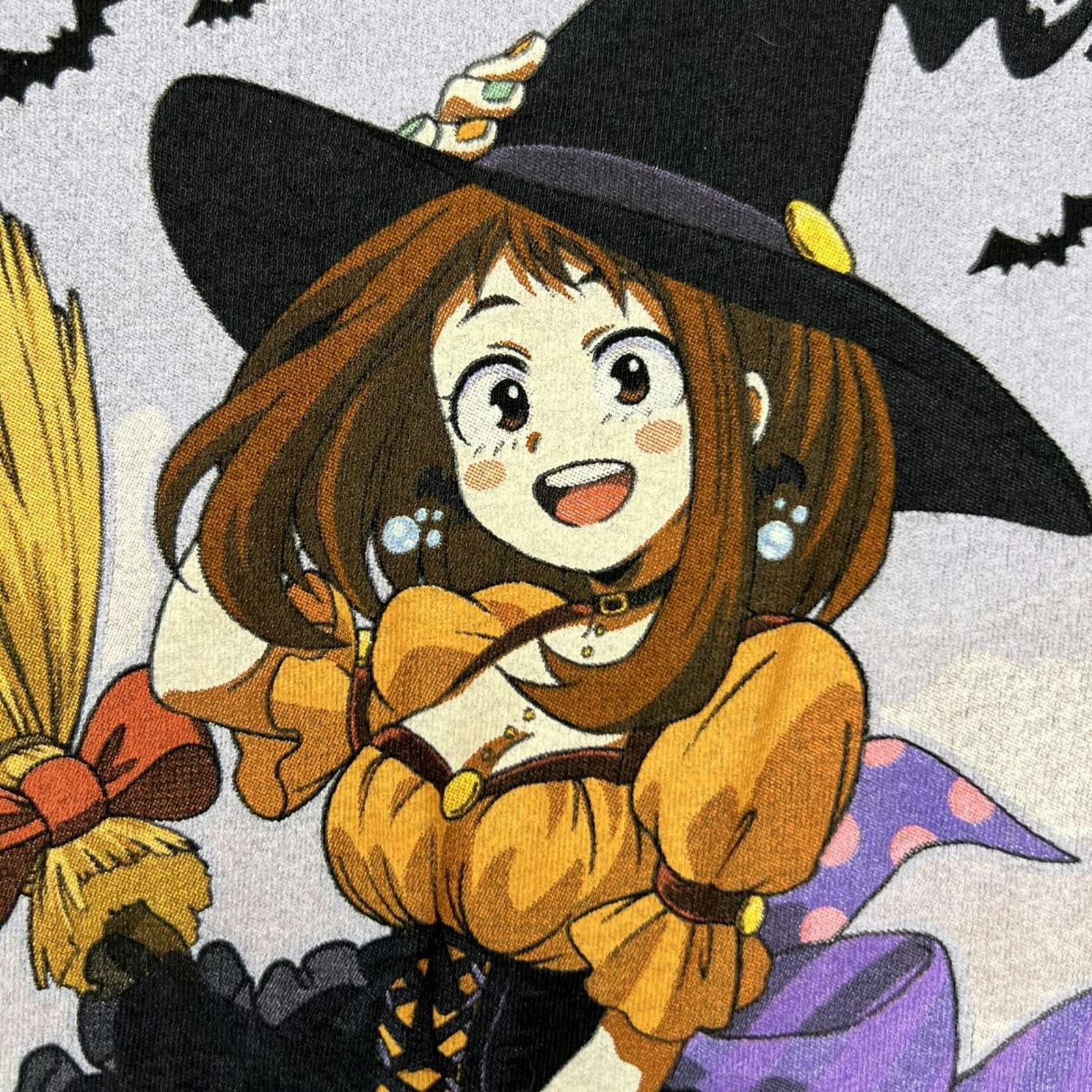 Anime × Japanese Brand × Vintage My Hero Academia Large Ochaco Witch Girl Anime Graphic Tee Size L / US 10 / IT 46 - 3 Thumbnail